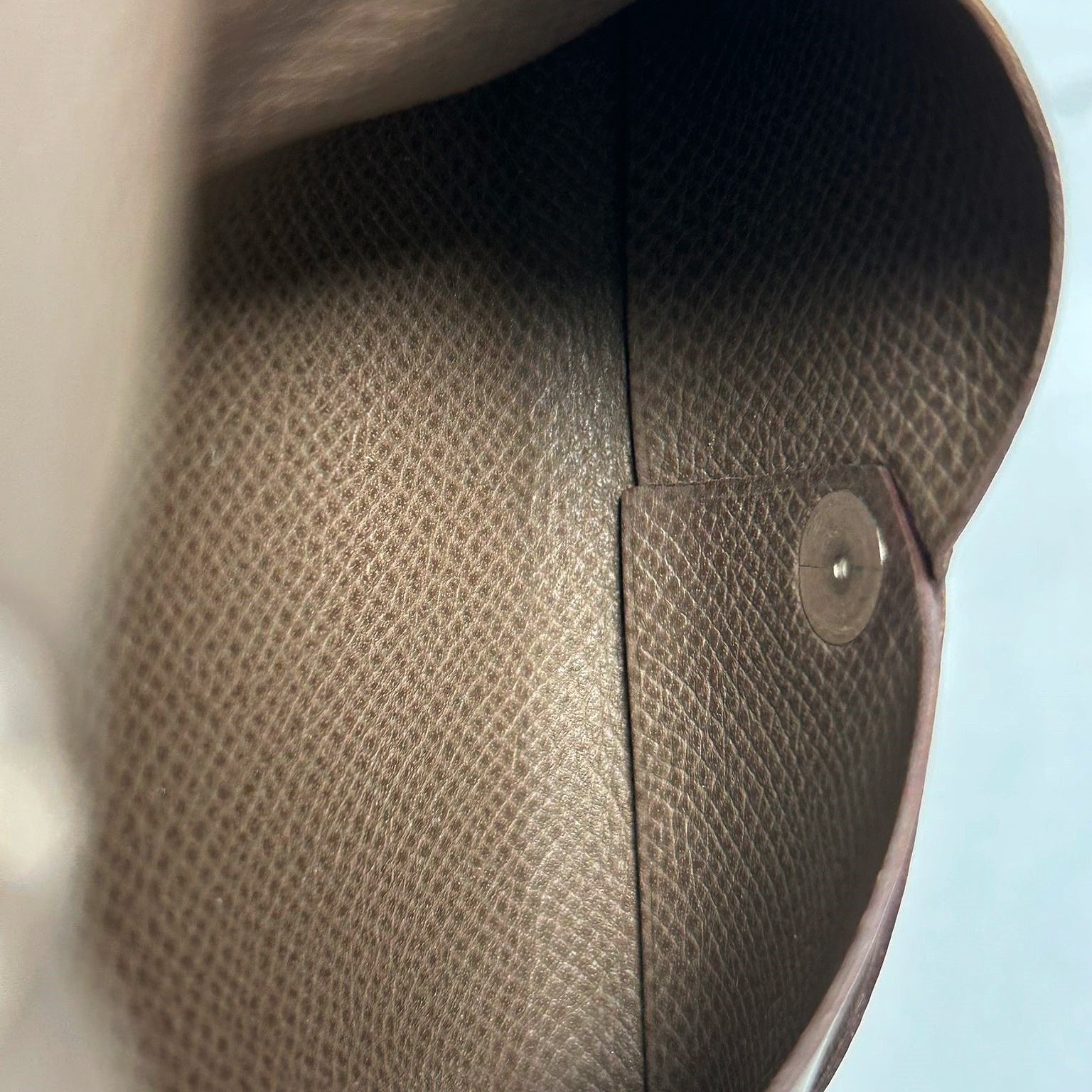 HERMES 【激減優惠】Epsom皮革Calvi Card Holder卡片套Etoupe