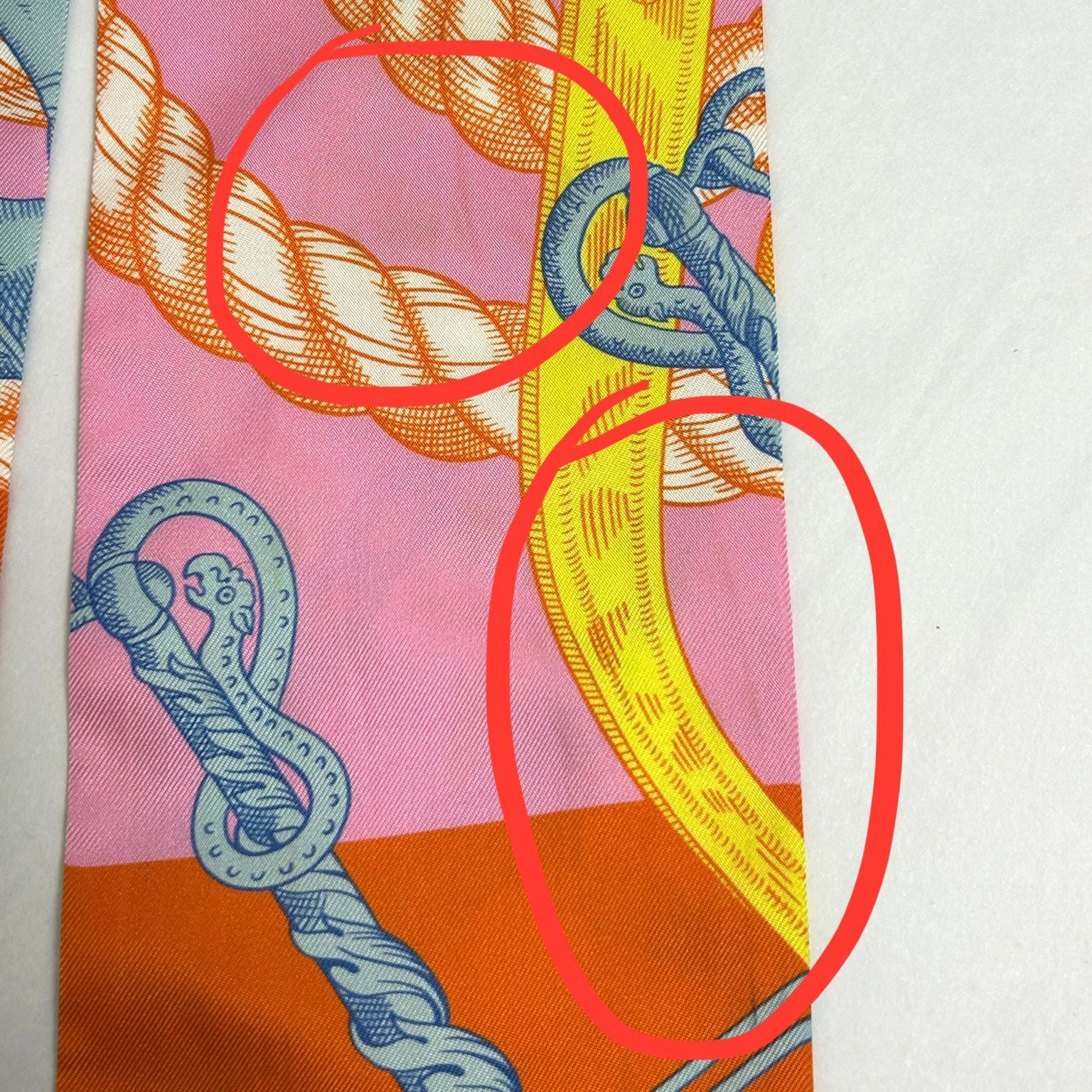 HERMES 【激減優惠】絲質Maxi Twilly絲巾