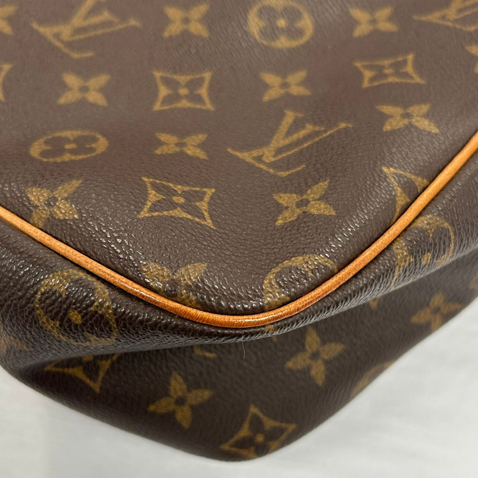 LOUIS VUITTON 【激減優惠】Monogram Viva Cite GM金扣肩背袋啡色