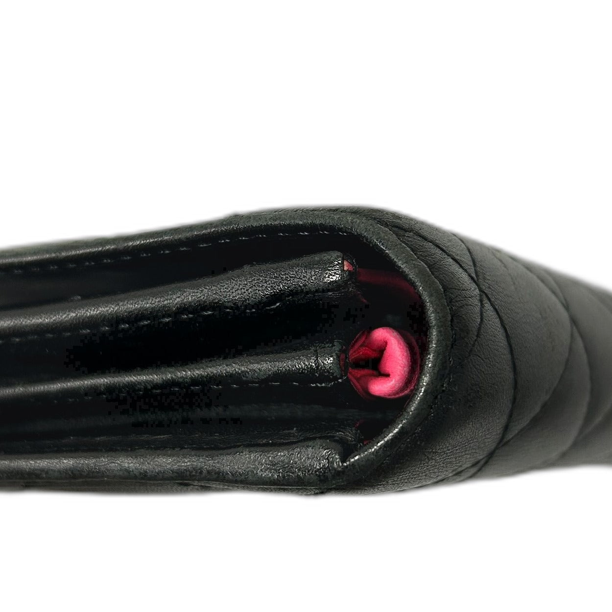 CHANEL 【激減優惠】牛皮皮革Cambon Long Wallet銀扣長錢包