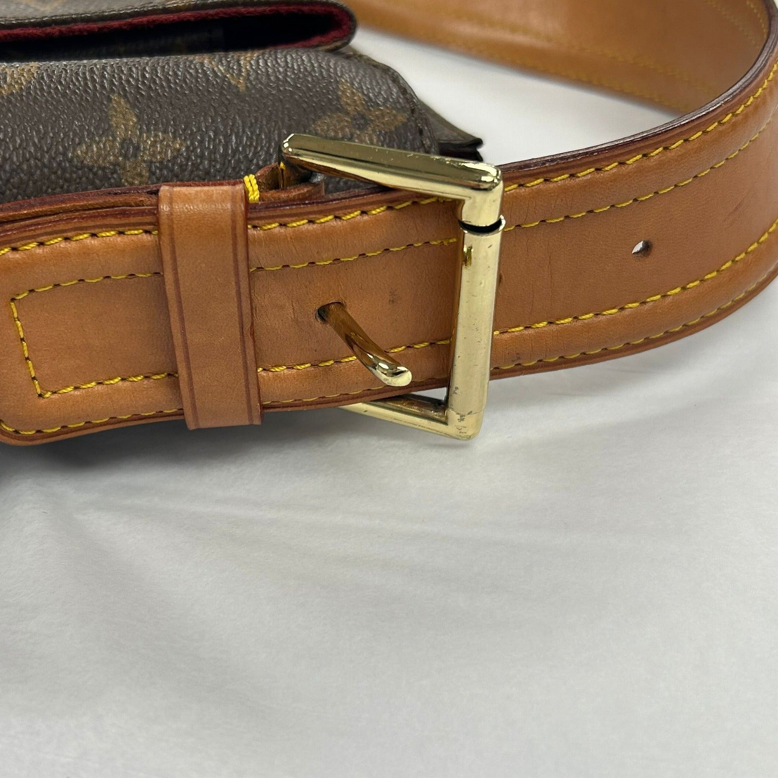 LOUIS VUITTON 【激減優惠】Monogram Viva Cite GM金扣肩背袋啡色