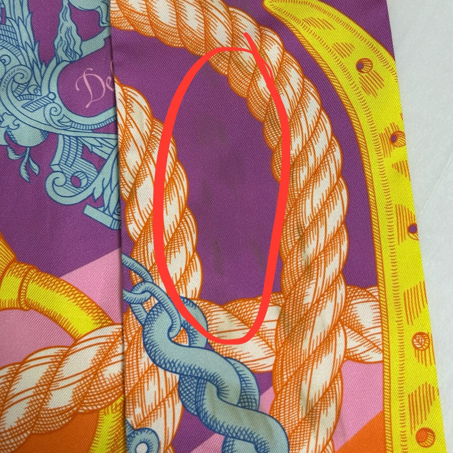 HERMES 【激減優惠】絲質Maxi Twilly絲巾