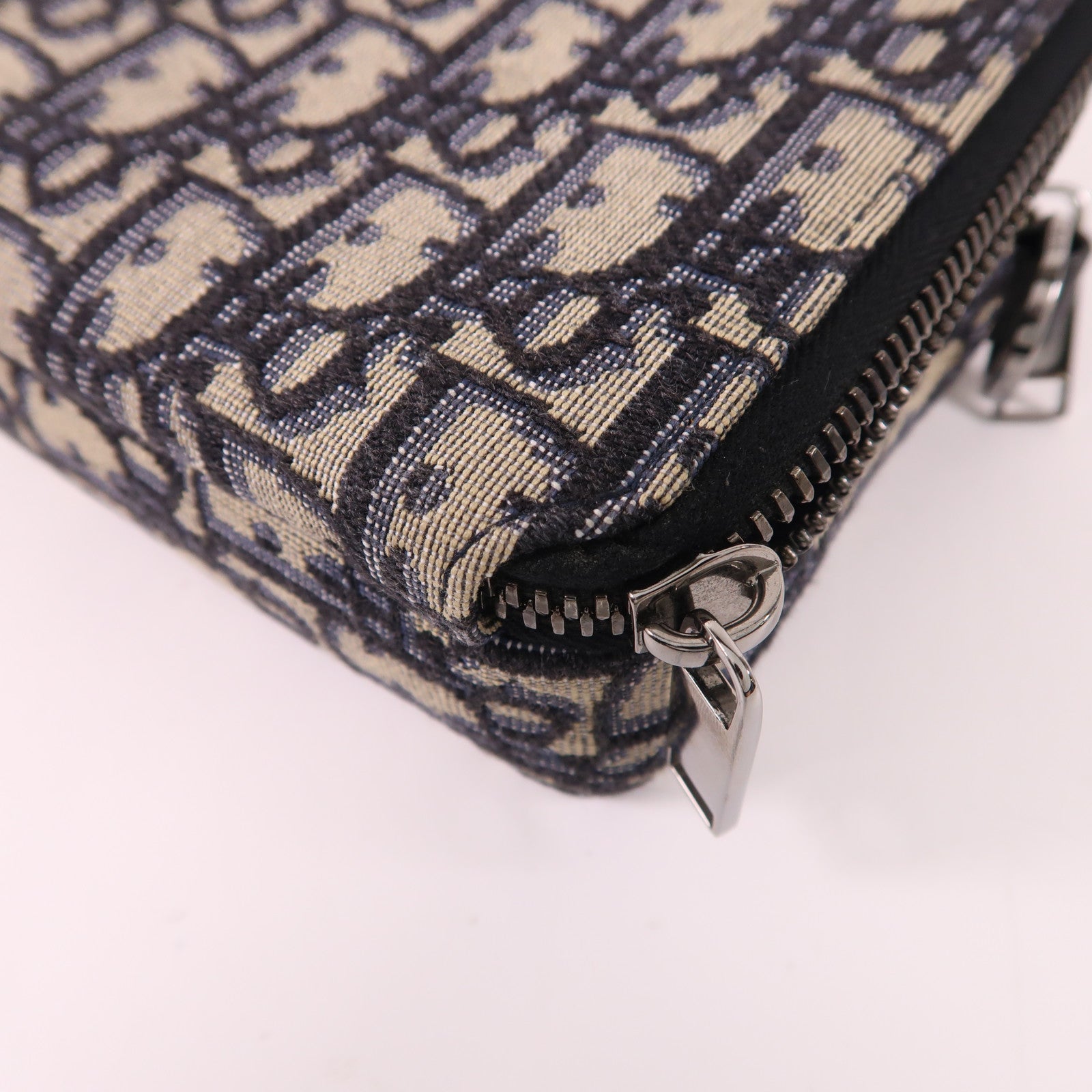 Dior 帆布Oblique Camera銀扣肩背袋