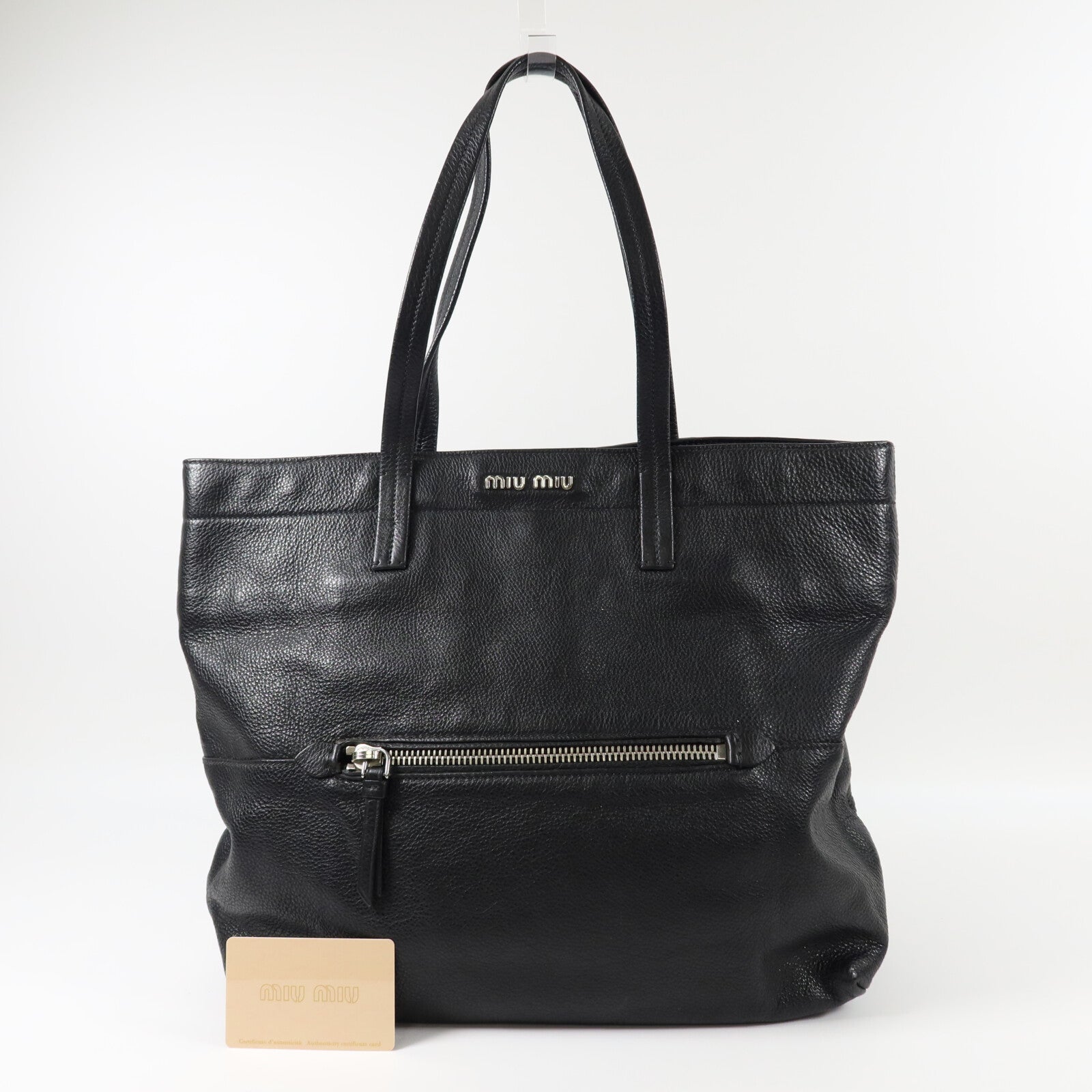 Miu Miu 牛皮皮革Tote Bag手挽袋