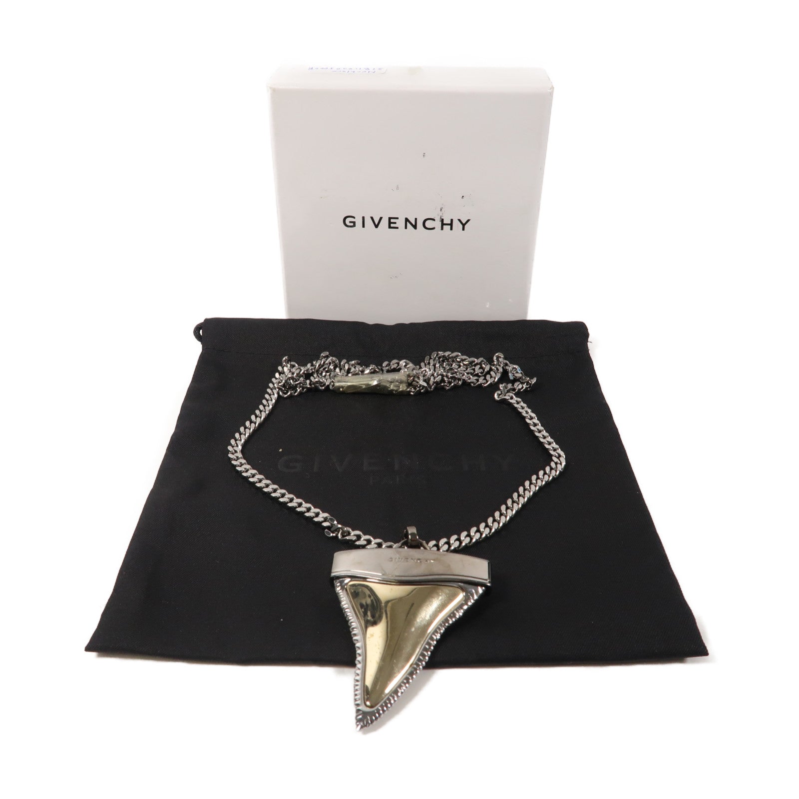 GIVENCHY 金屬Necklace項鍊銀色