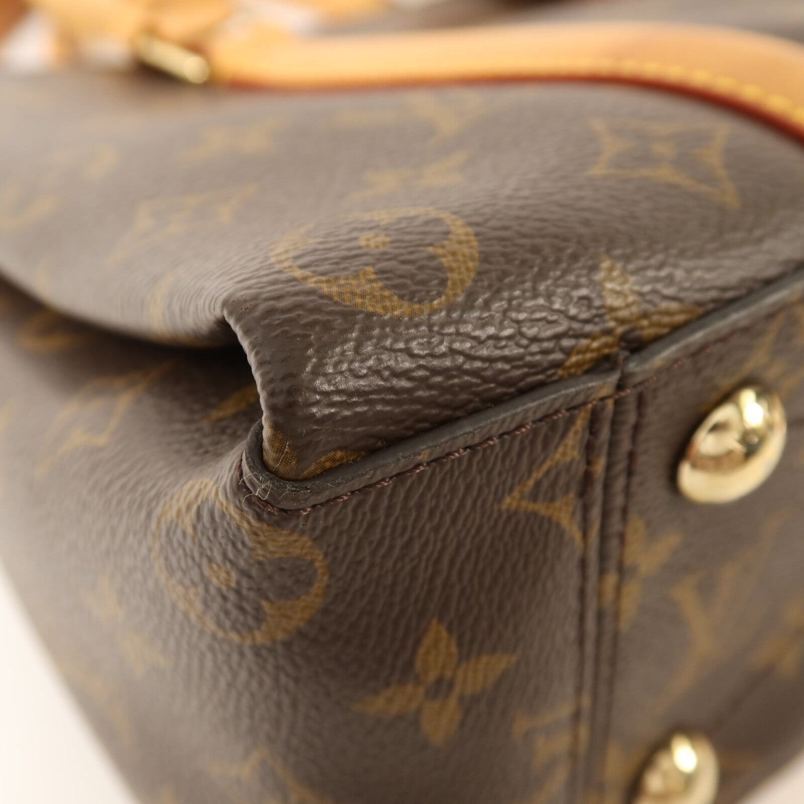 LOUIS VUITTON Monogram Soufflot BB金扣手挽肩背兩用袋
