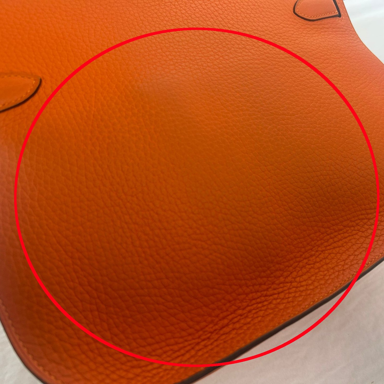 HERMES PHW Jypsiere 28 Shoulder Bag Taurillon Clemence Leather Orange