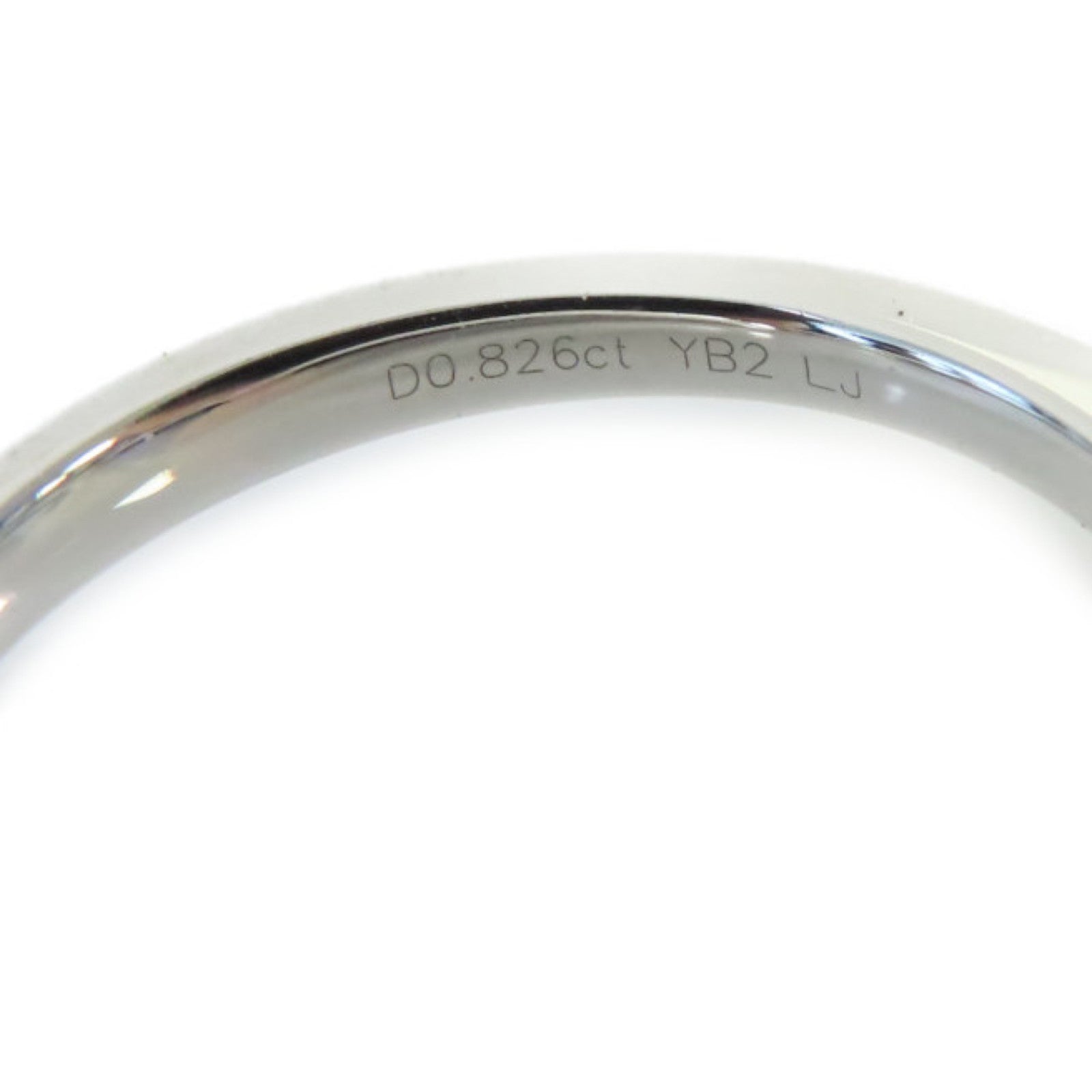 JEWELRY **【激減優惠】18K白金/0.826ct鑽石Diamond Ring戒指US#6
