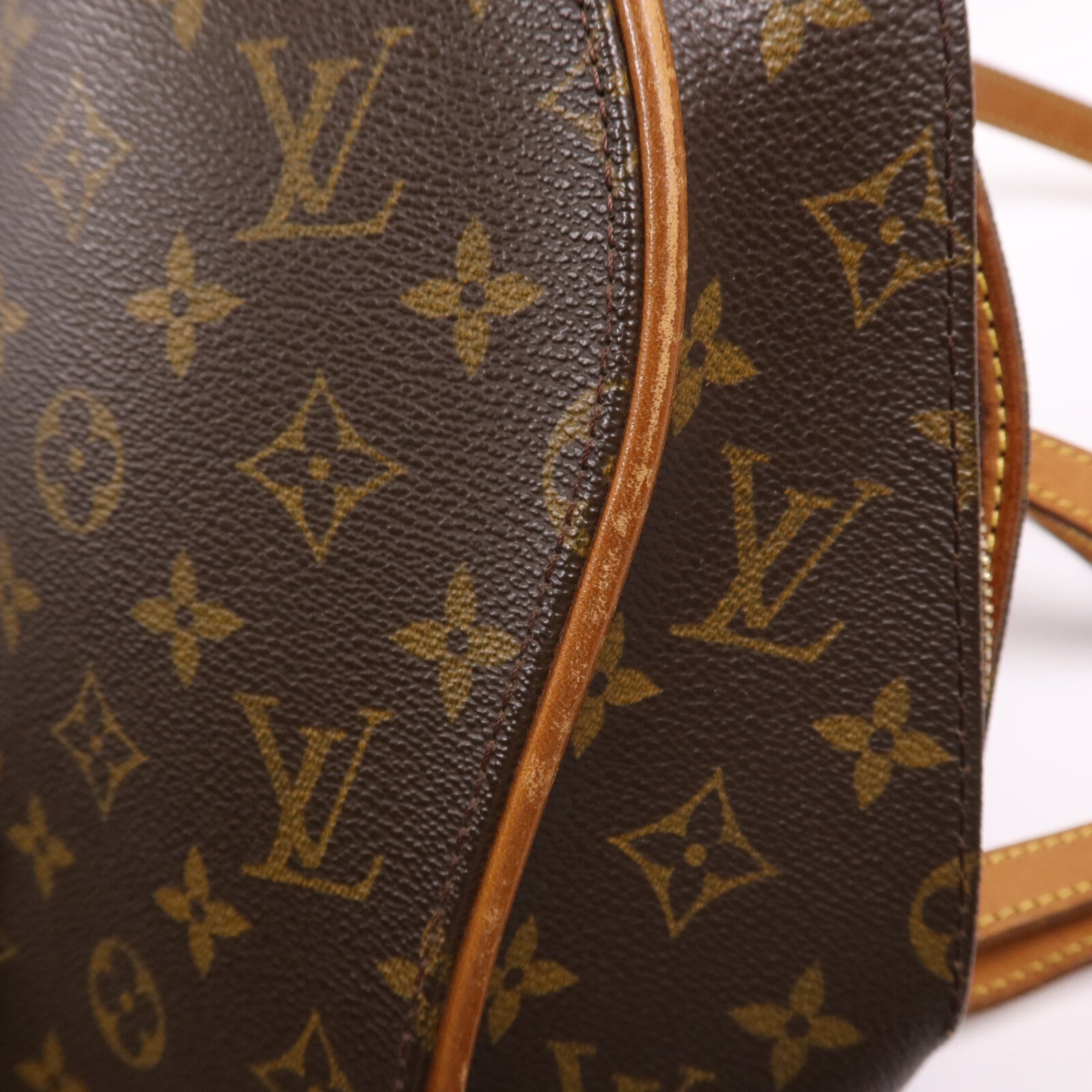LOUIS VUITTON Monogram Ellipse Sac A Dos Backpack金扣背包棕色