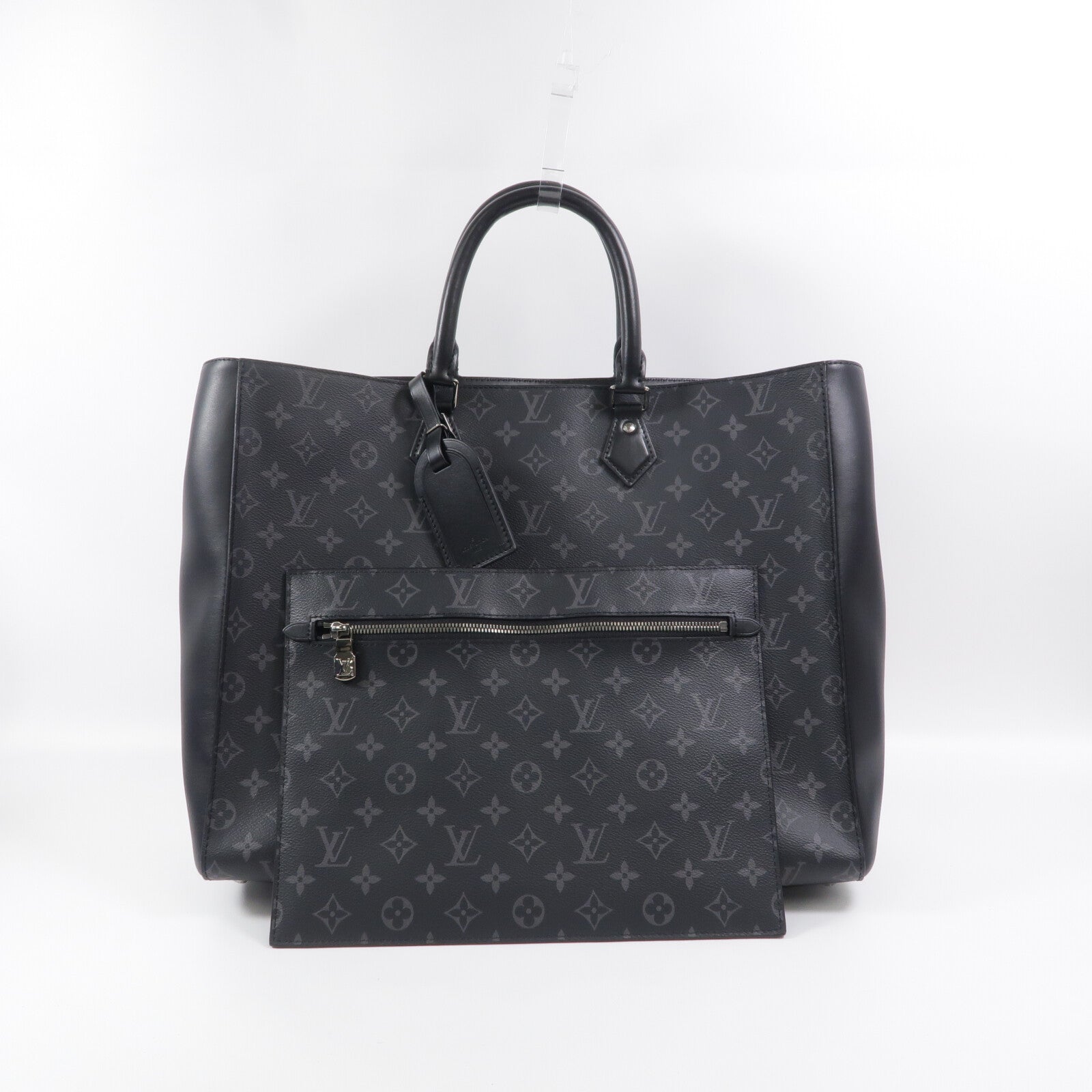 LOUIS VUITTON Monogram Eclipse Grand Sac手挽袋