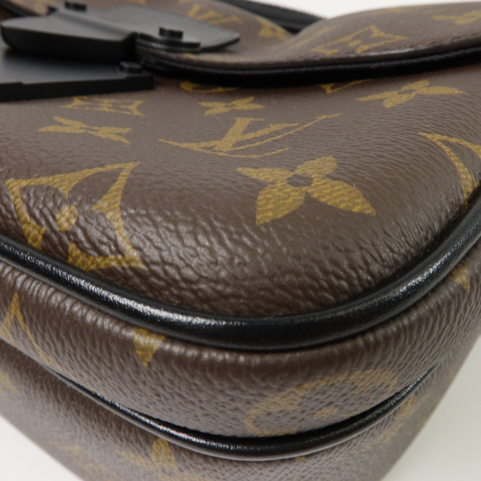 LOUIS VUITTON Monogram S Lock Messenger手挽肩背兩用袋