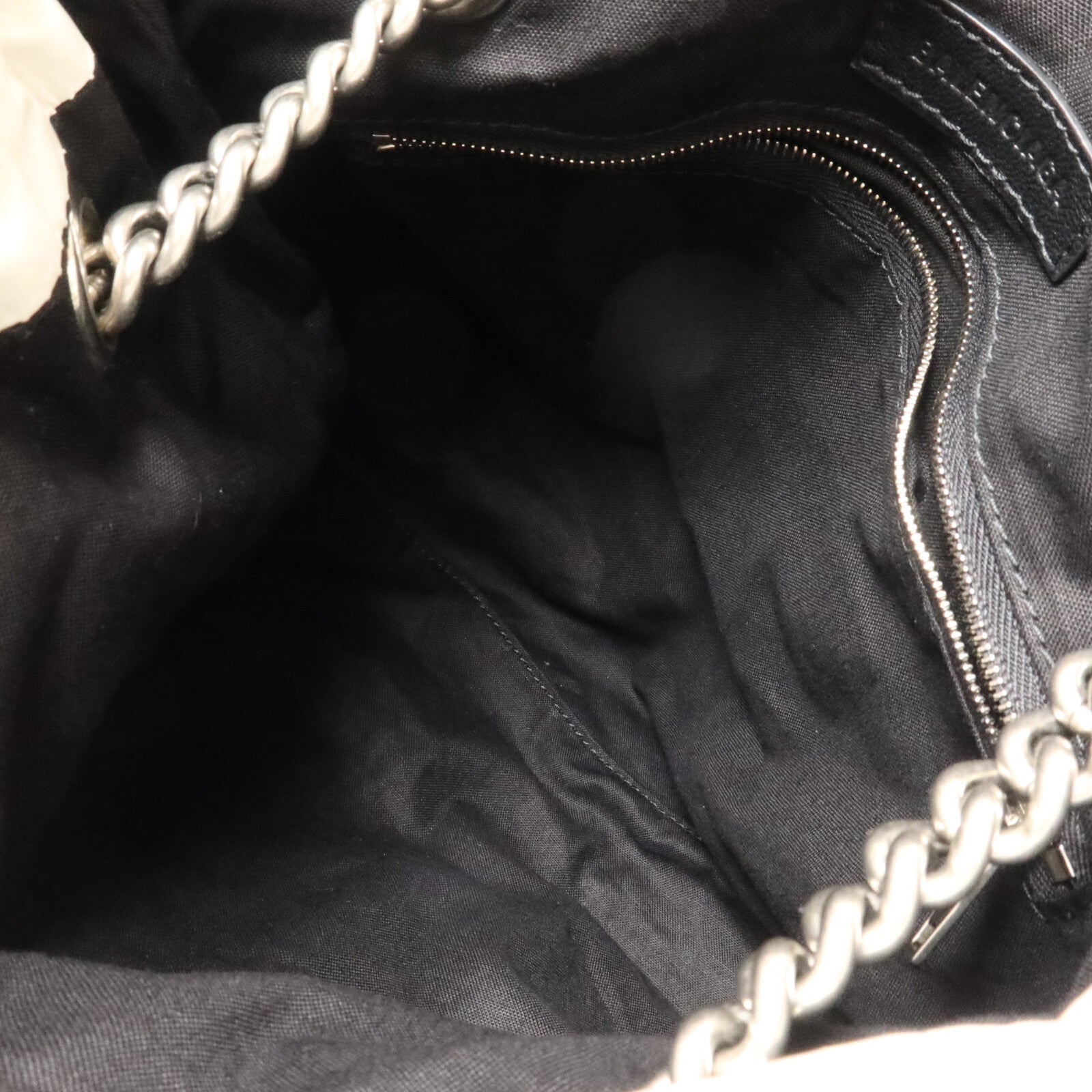 BALENCIAGA 牛皮皮革Crush Tote Small鏈帶手挽肩背兩用袋