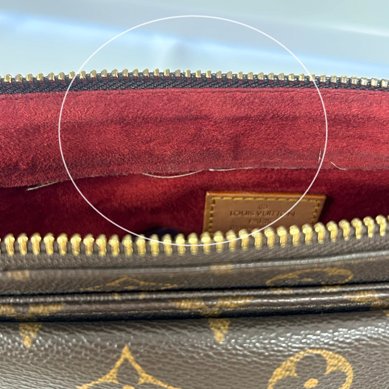 LOUIS VUITTON 【激減優惠】Monogram Viva Cite GM金扣肩背袋啡色