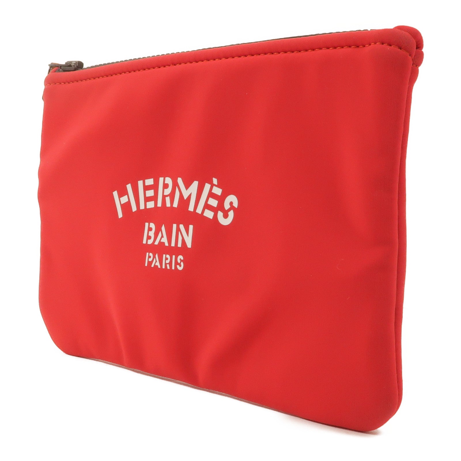 HERMES Neoprene Trousse Flat Pouch PM手拿包