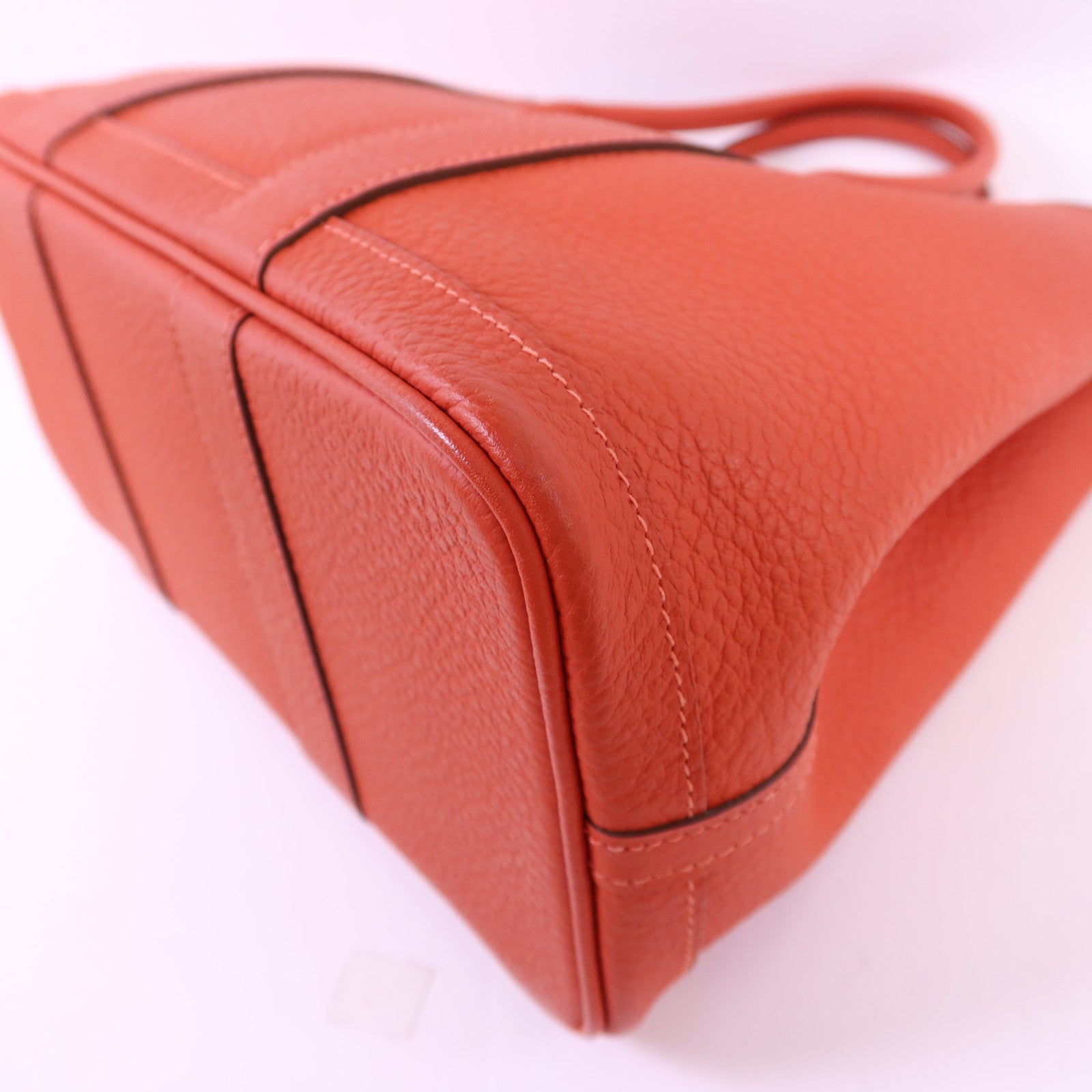 HERMES Negonda皮革Garden Party TPM銀扣手挽袋