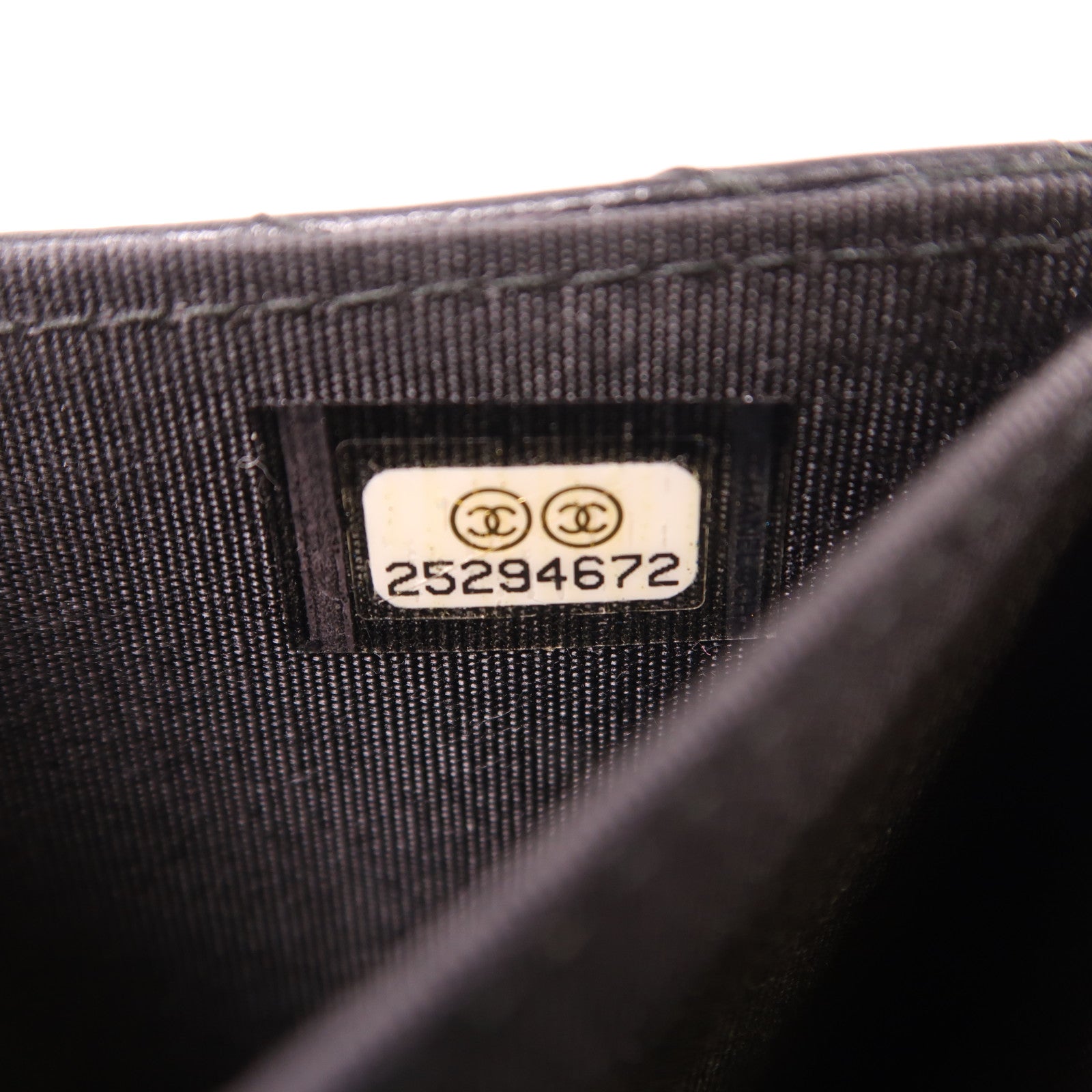 CHANEL 牛皮皮革Card Holder金扣卡片套