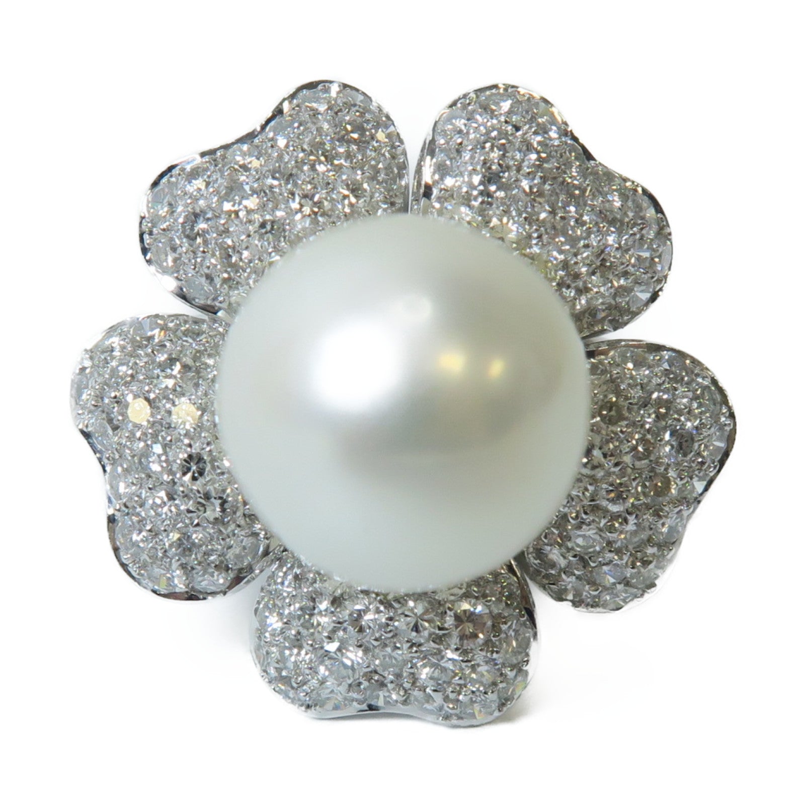 JEWELRY 【激減優惠】18K白金Ring戒指US#7