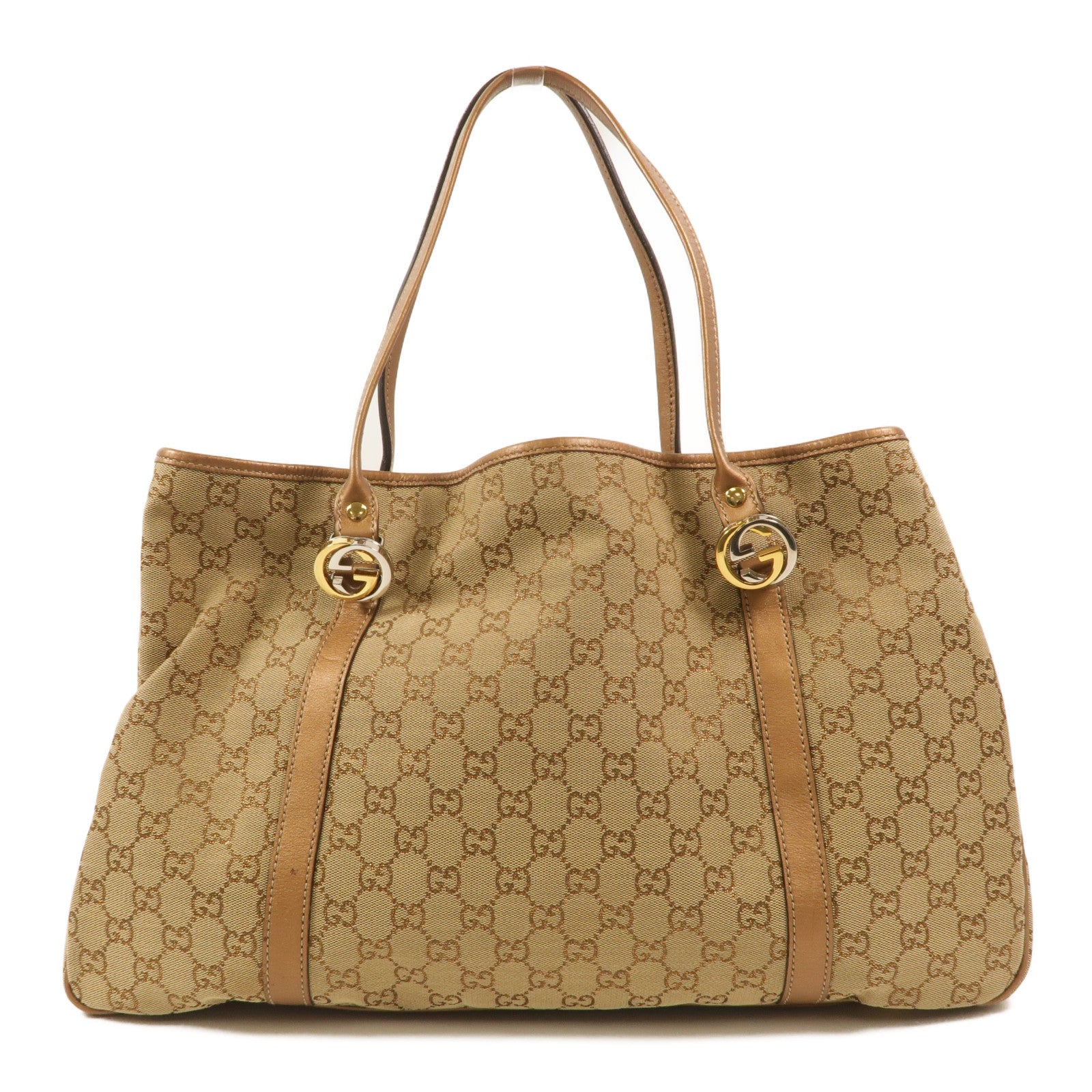 GUCCI 帆布GG Tote Bag肩背袋