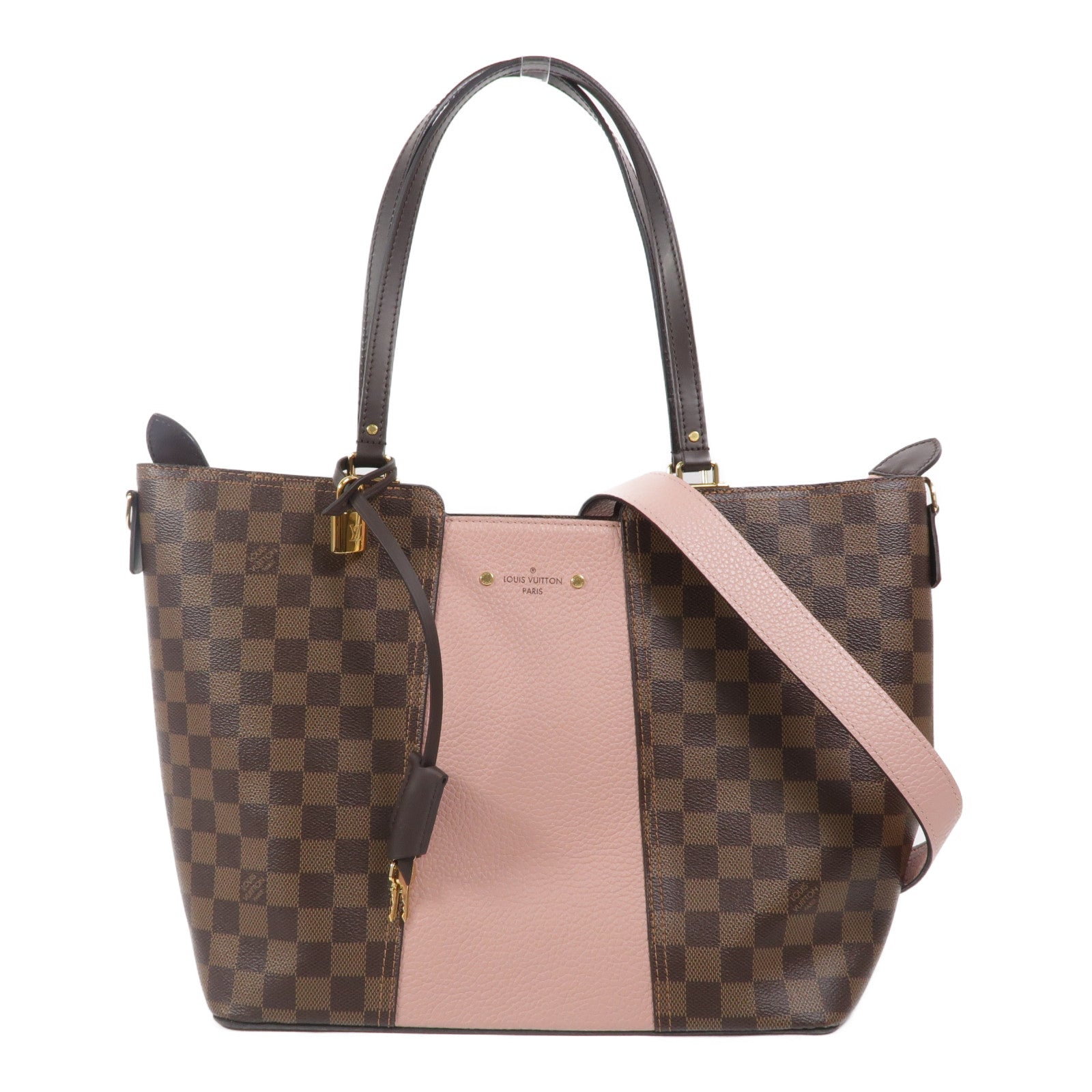 LOUIS VUITTON Damier Jersey手挽肩背兩用袋