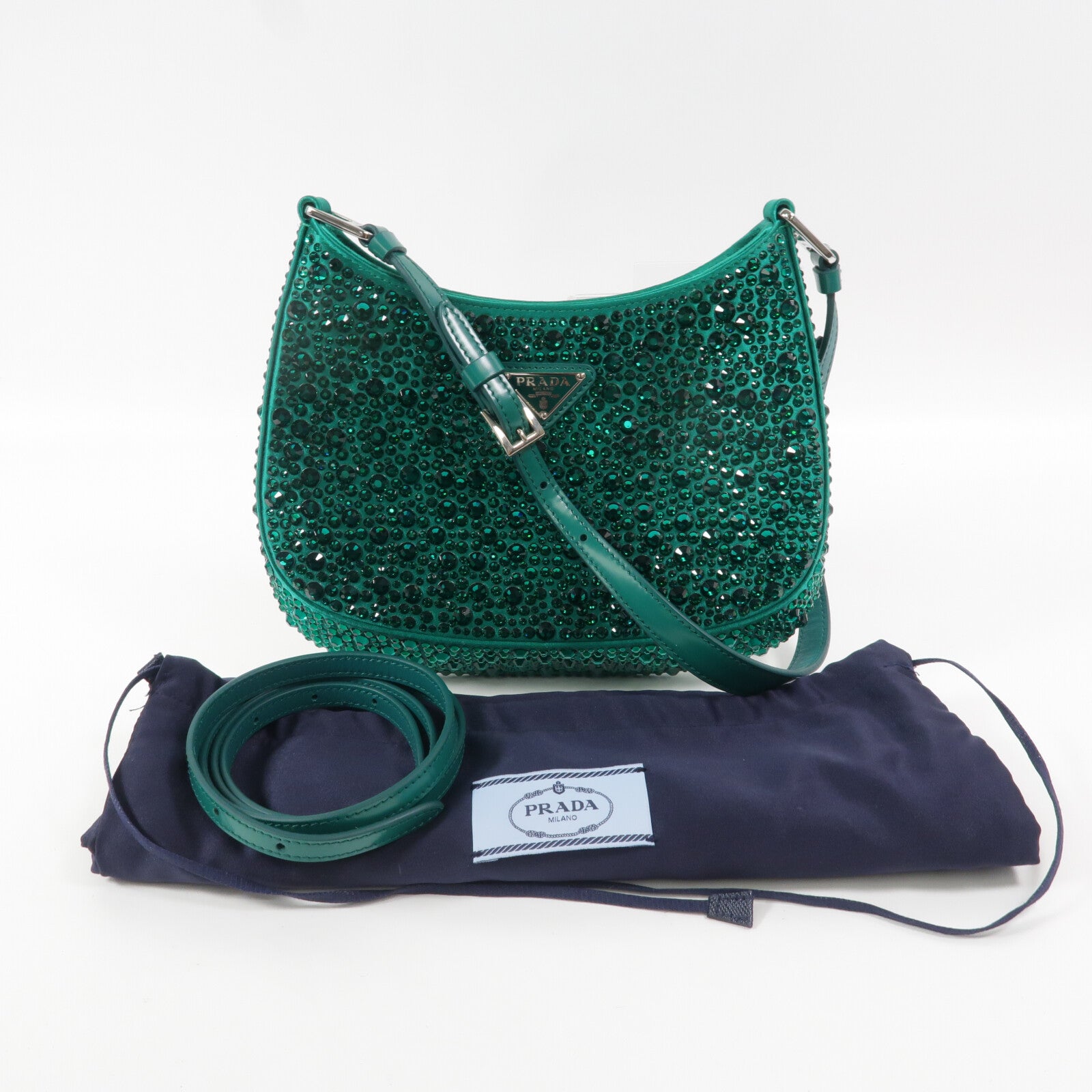 PRADA Satin Cleo肩背袋