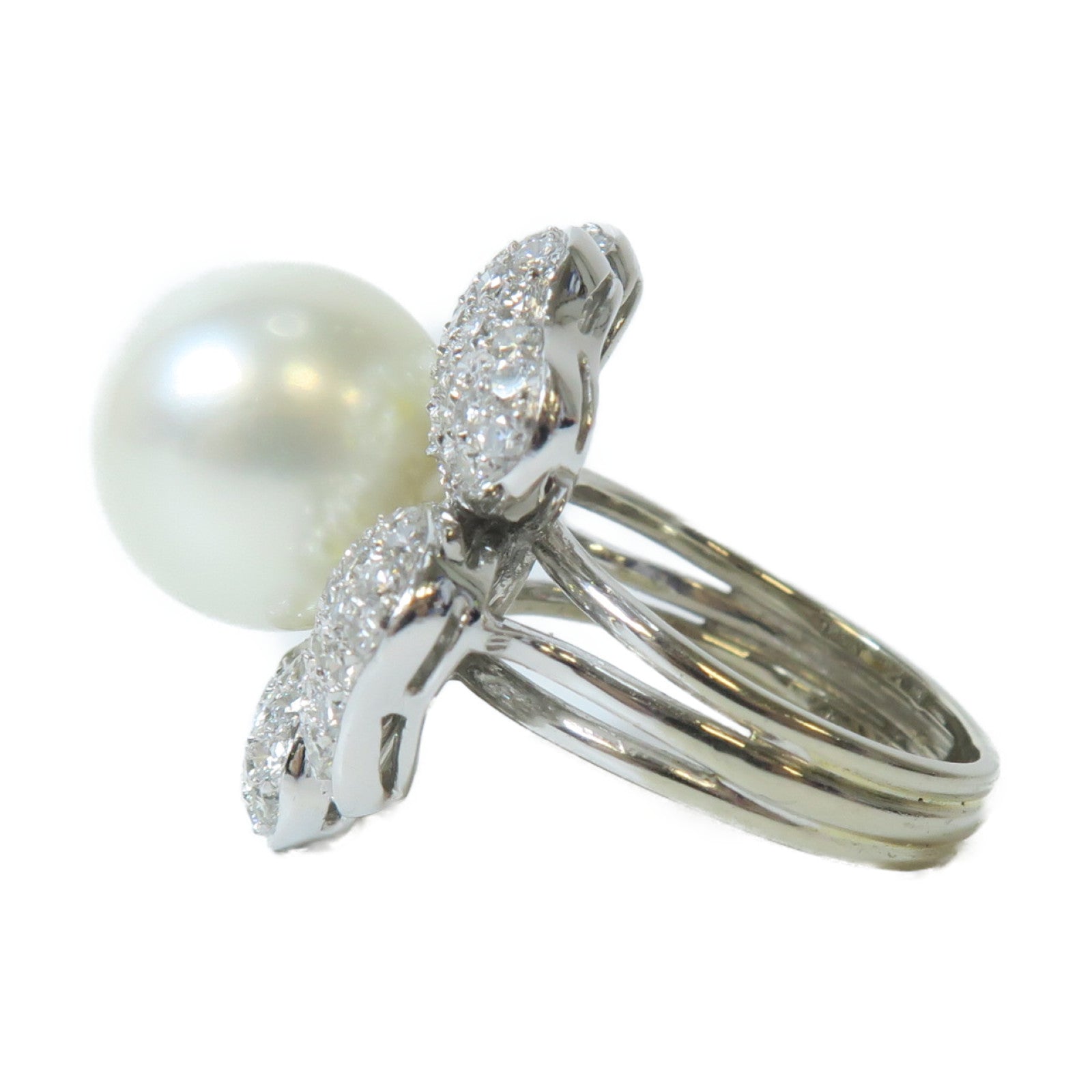 JEWELRY 【激減優惠】18K白金Ring戒指US#7