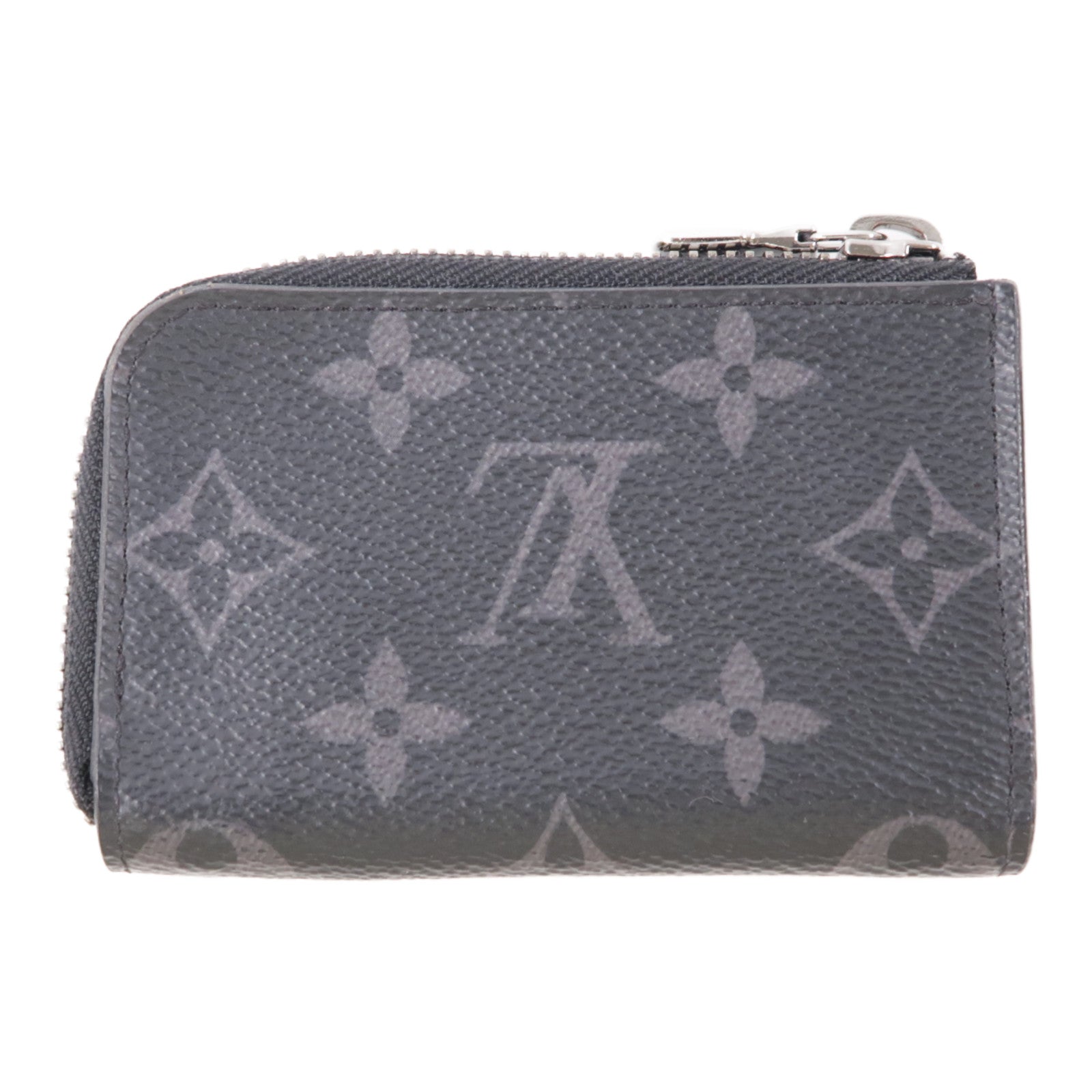 LOUIS VUITTON 【激減優惠】Monogram Eclipse Porte Monnaie Jour銀扣零錢包