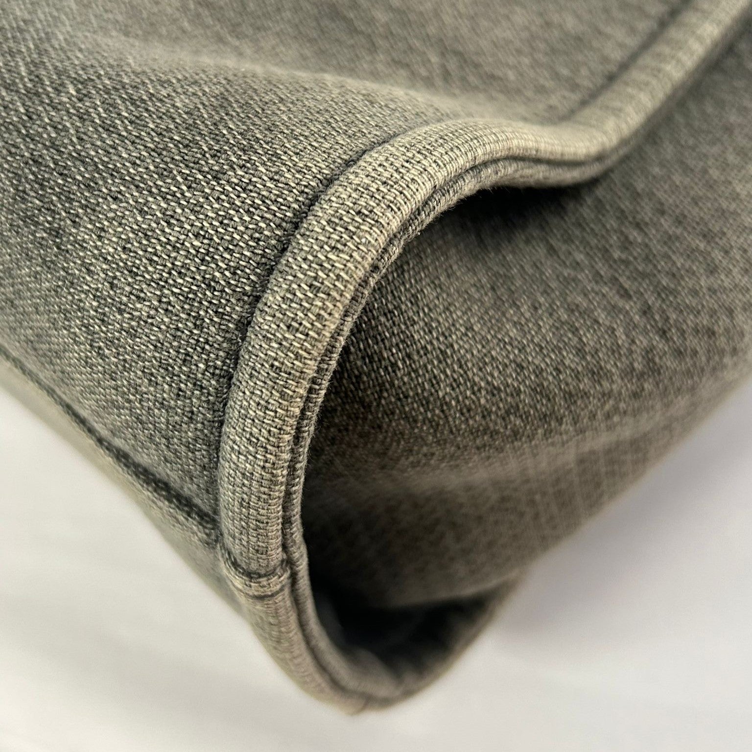 CHANEL 帆布Deauville Tote銀扣肩背袋