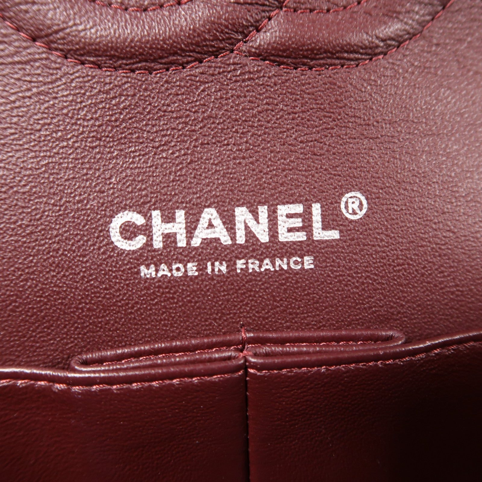 CHANEL 羊皮皮革Classic 25銀扣鏈帶肩背袋