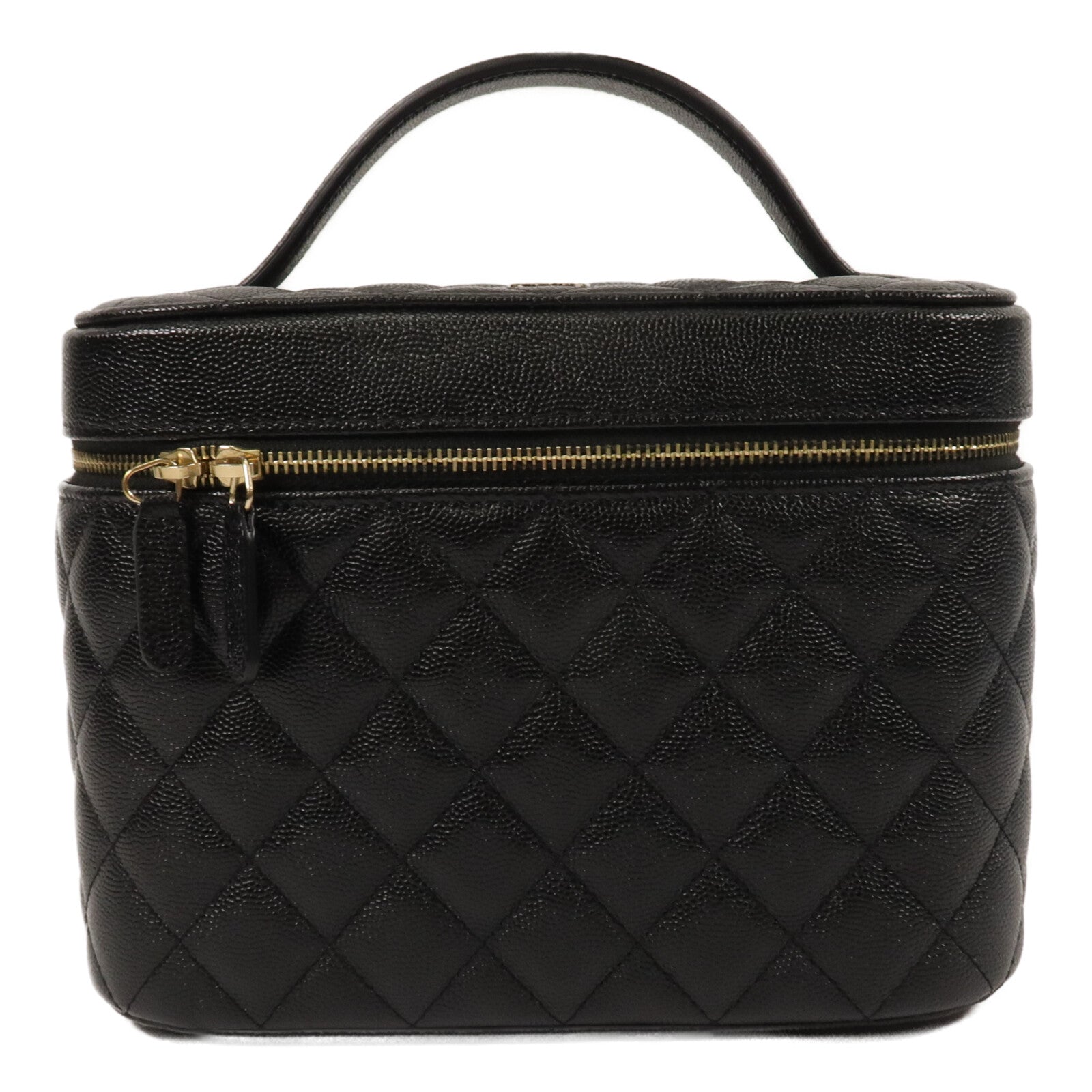 CHANEL 牛皮皮革Vanity Bag手挽袋