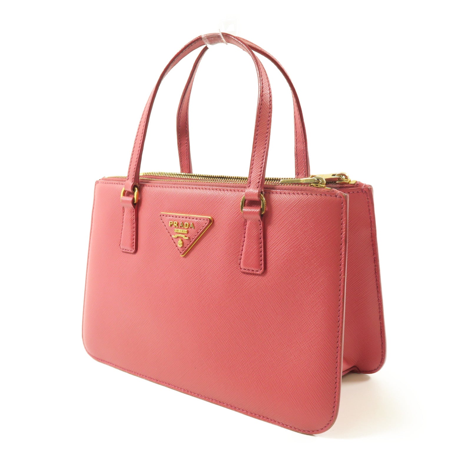 漢POW！新品未開封2袋 Miu Miu 皮革2 Way Shoulder金扣手挽肩背兩用袋– Brand Off Hong
