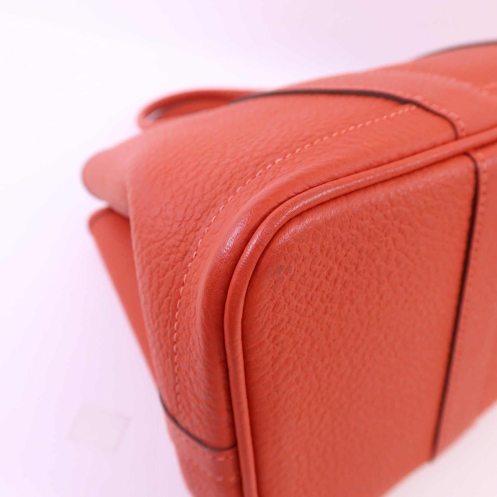 HERMES Negonda皮革Garden Party TPM銀扣手挽袋