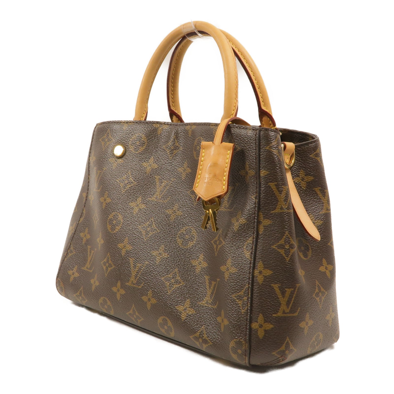 LOUIS VUITTON Monogram Montaigne BB手挽肩背兩用袋