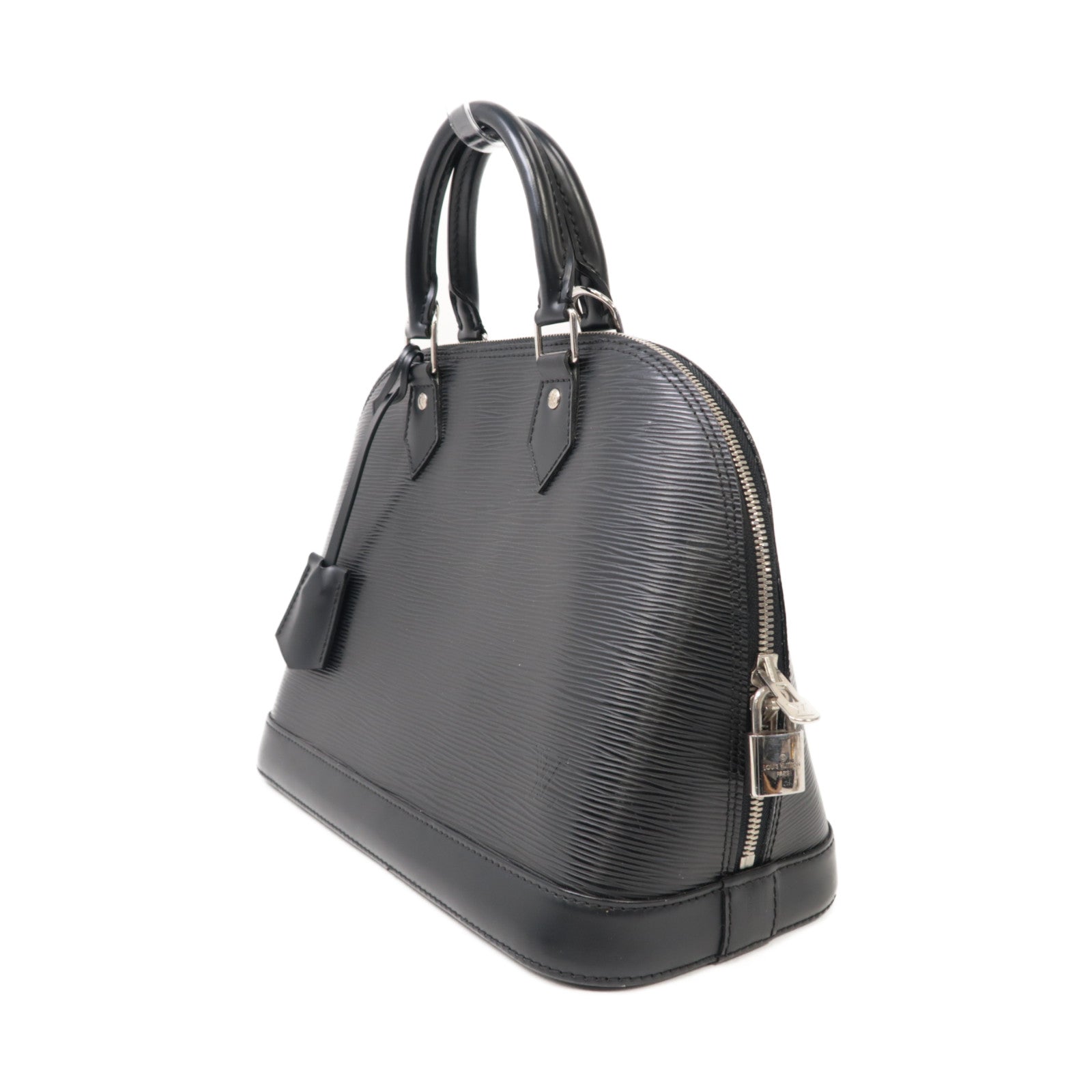 LOUIS VUITTON LV SHW Alma PM Hand Bag M40302 Epi Black