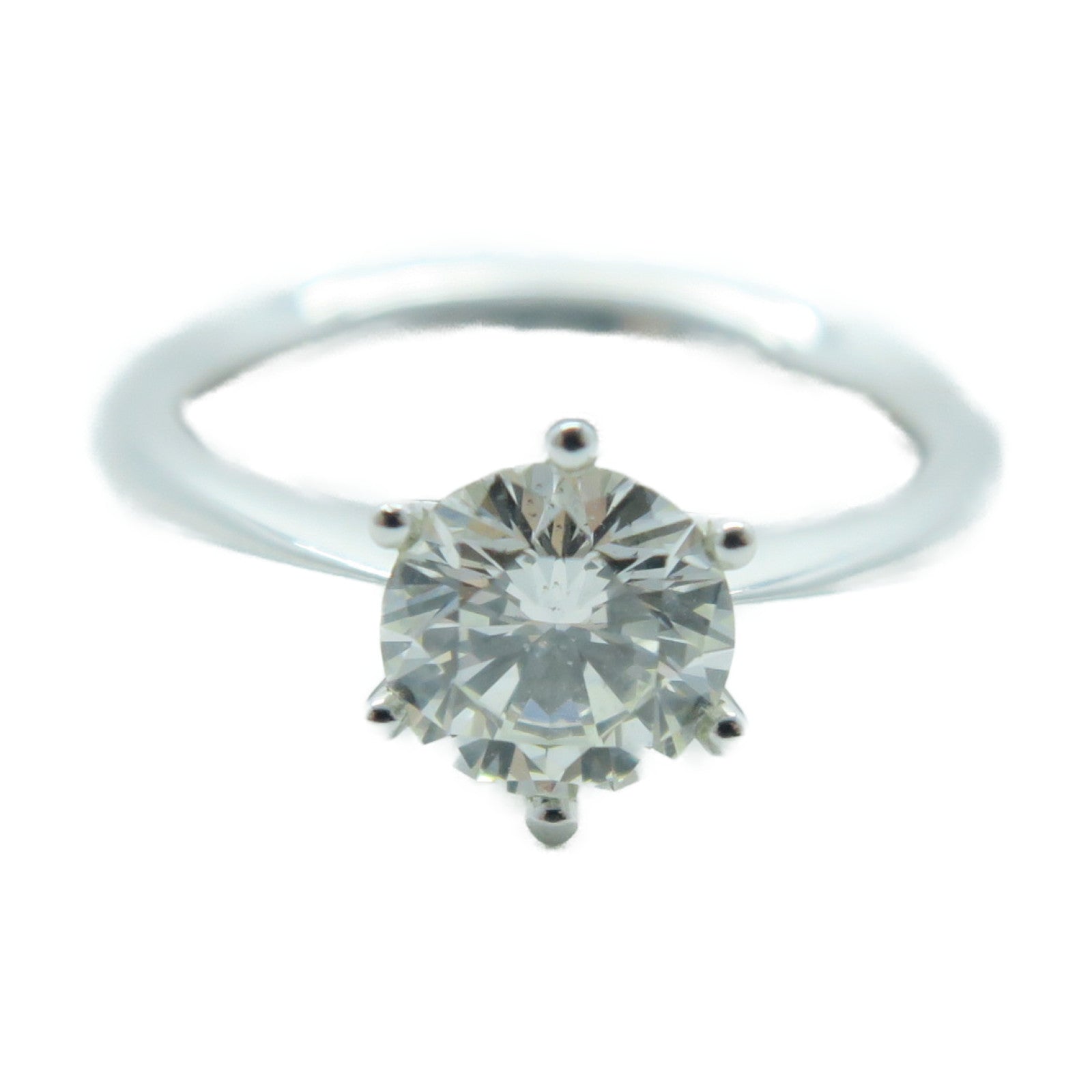 JEWELRY 【激減優惠】18K白金Diamond Ring 1.05ct鑽石戒指銀色US#5.5