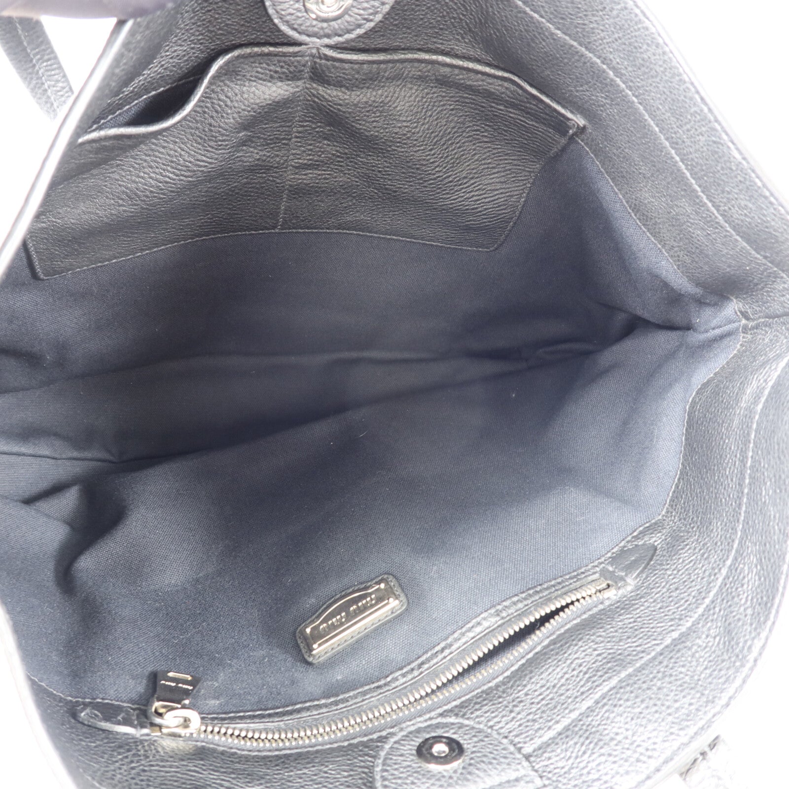 Miu Miu 牛皮皮革Tote Bag手挽袋