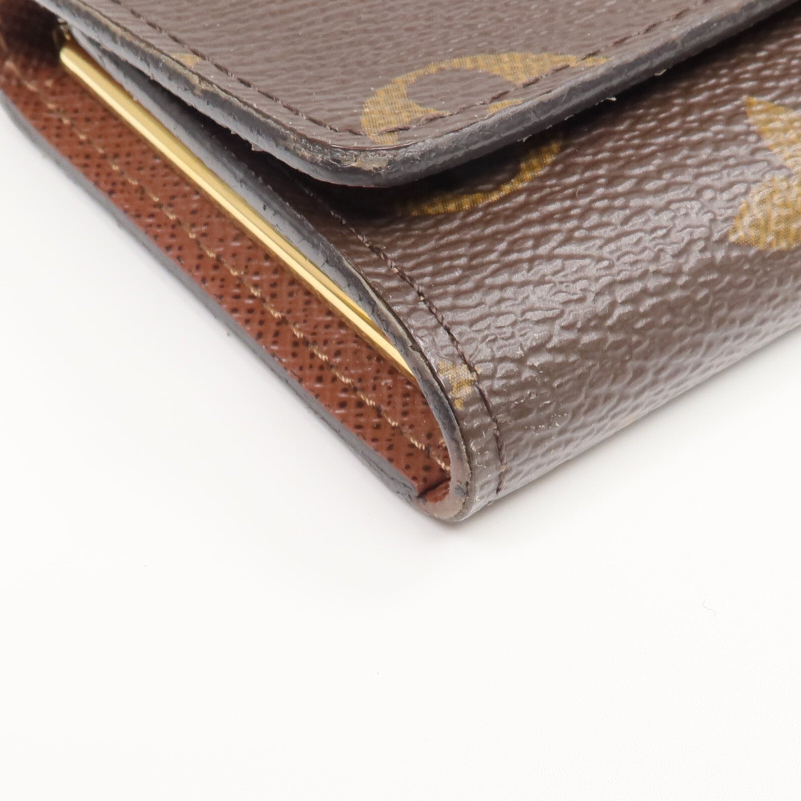 LOUIS VUITTON Monogram 6 Key Holder金扣鎖匙包