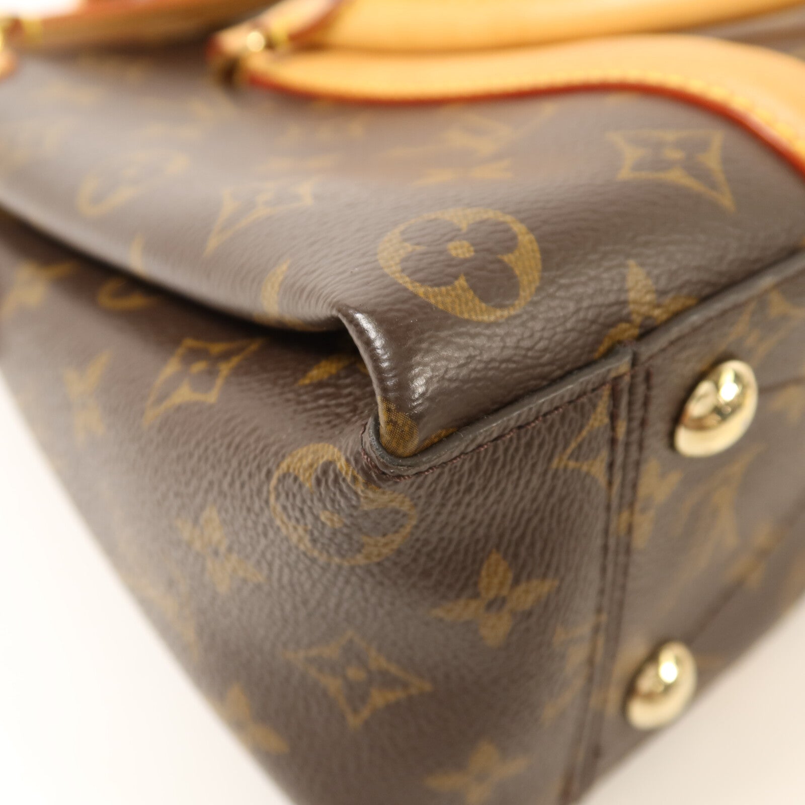 LOUIS VUITTON Monogram Soufflot BB金扣手挽肩背兩用袋