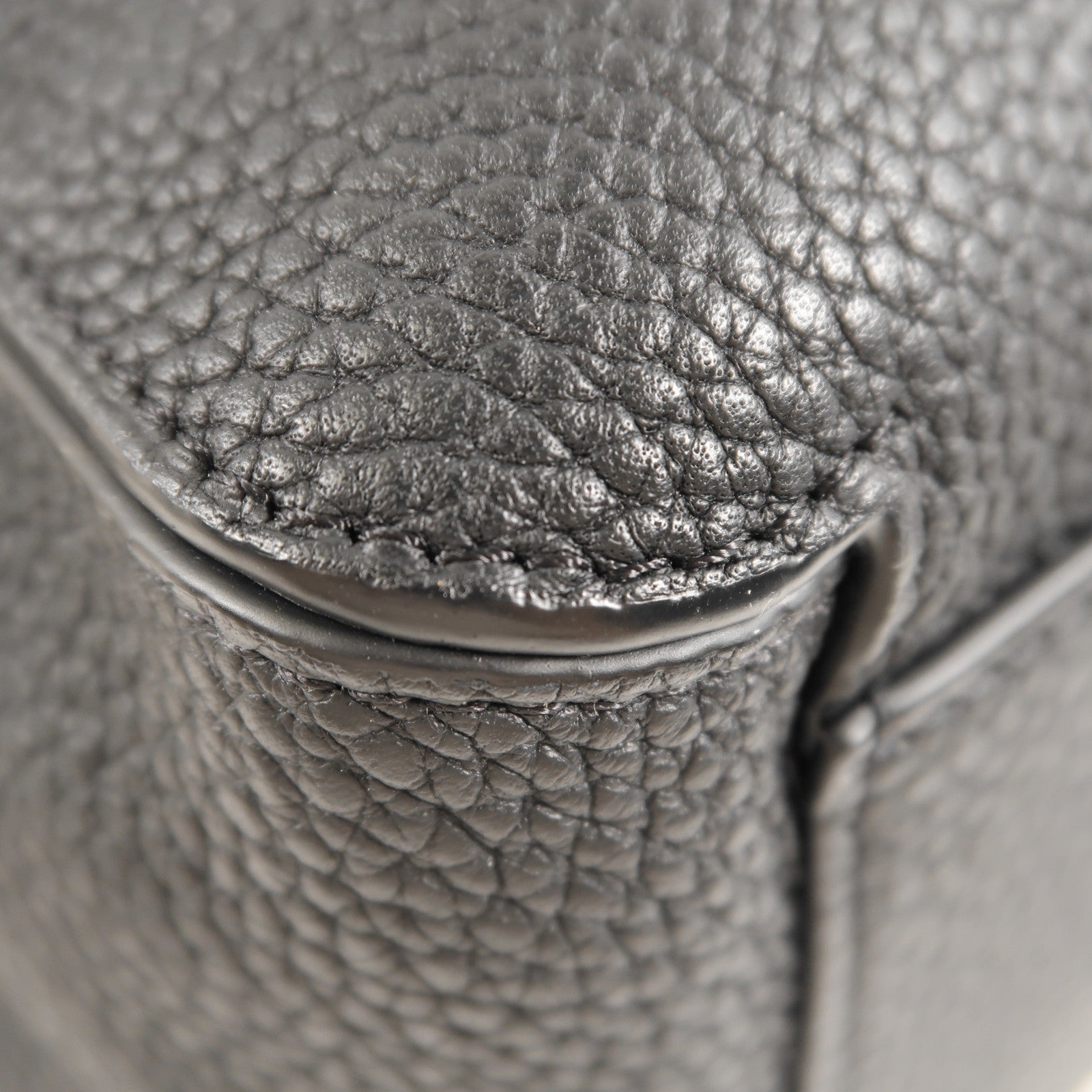 Delvaux GHW Cool Box MM 2 Way Shoulder Bag Handbag Calfskin Leather Black