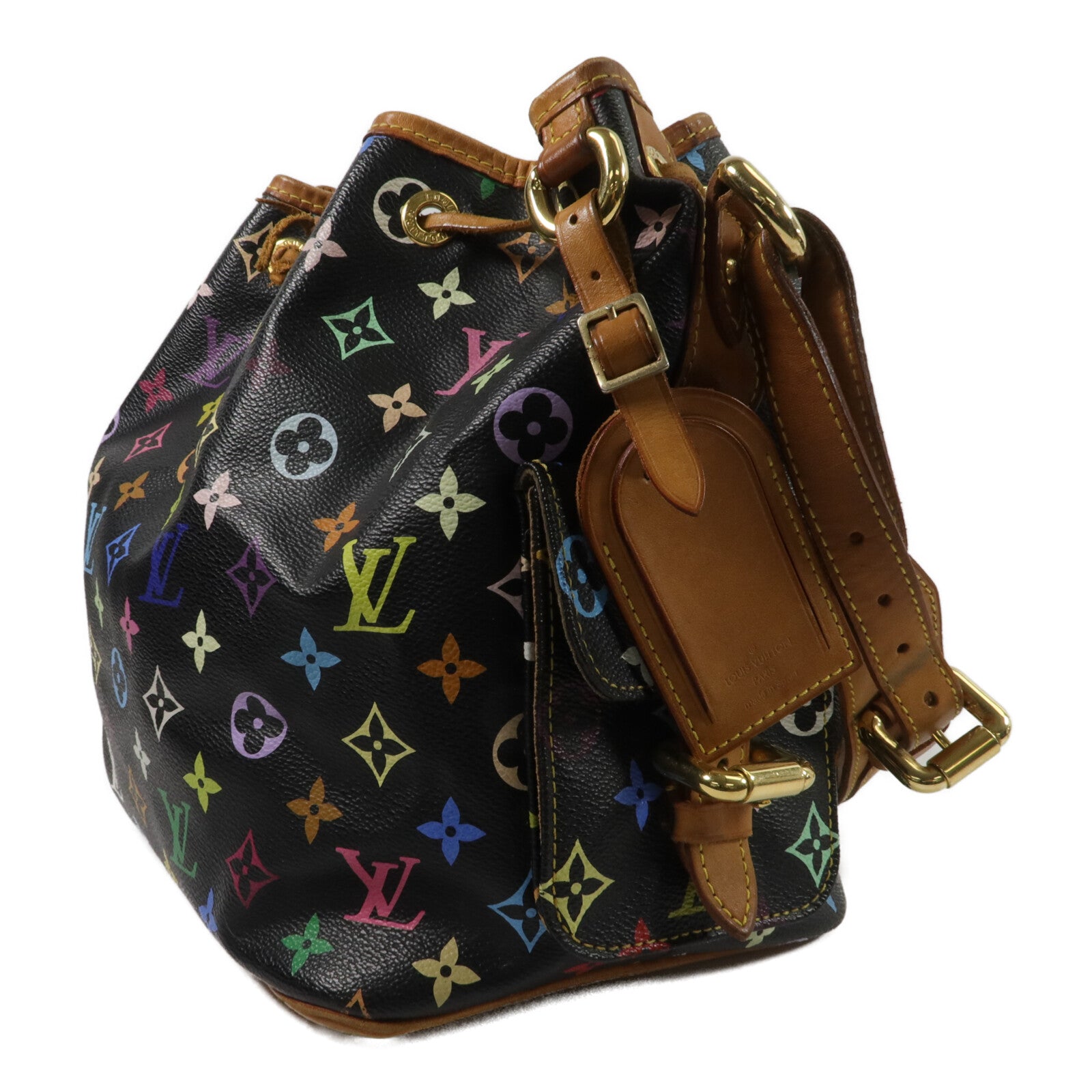 LOUIS VUITTON Monogram Multicolore Petit Noe肩背袋