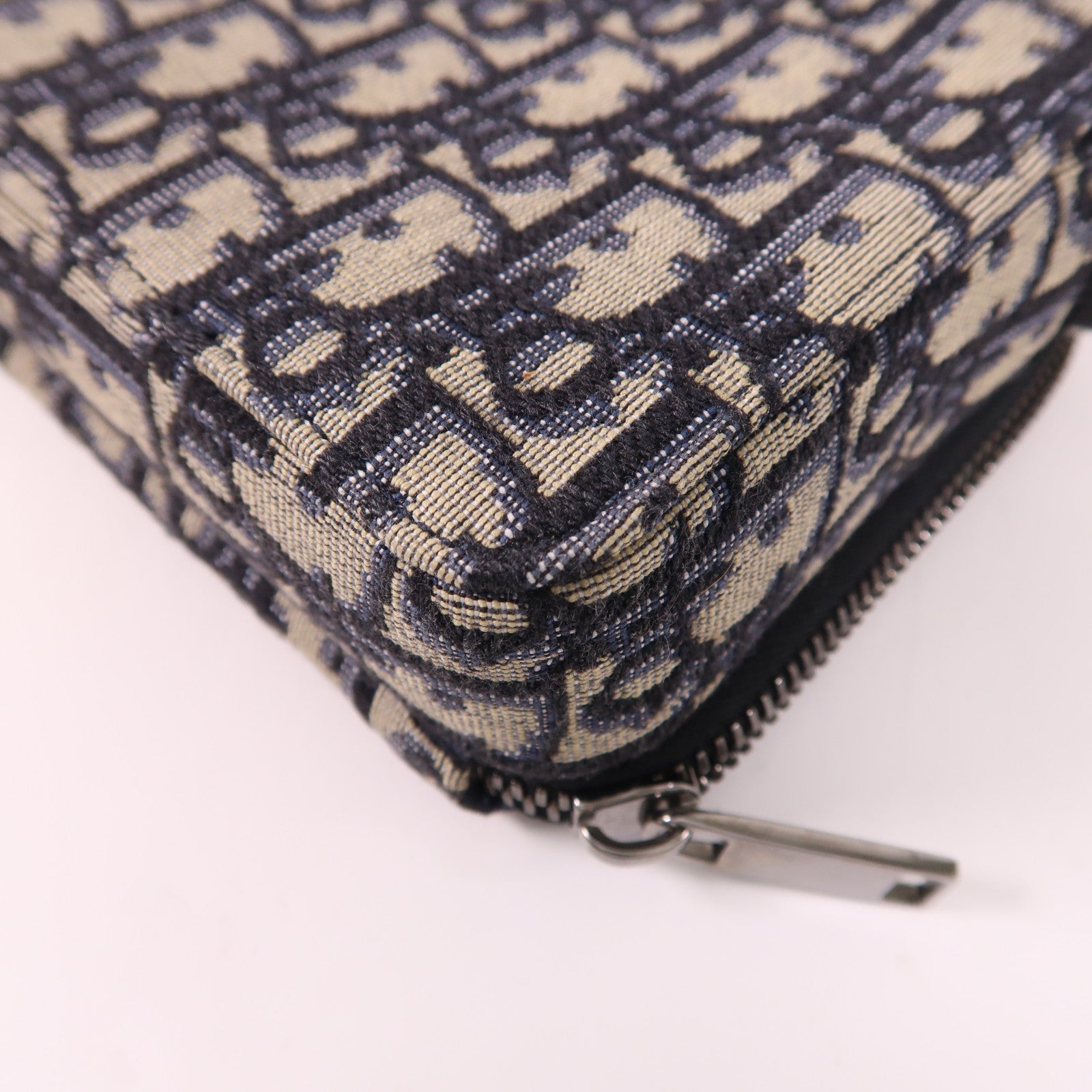 Dior 帆布Oblique Camera銀扣肩背袋