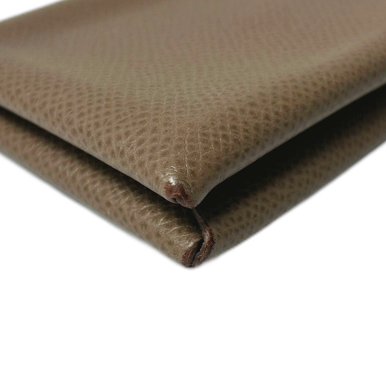 HERMES 【激減優惠】Epsom皮革Calvi Card Holder卡片套Etoupe