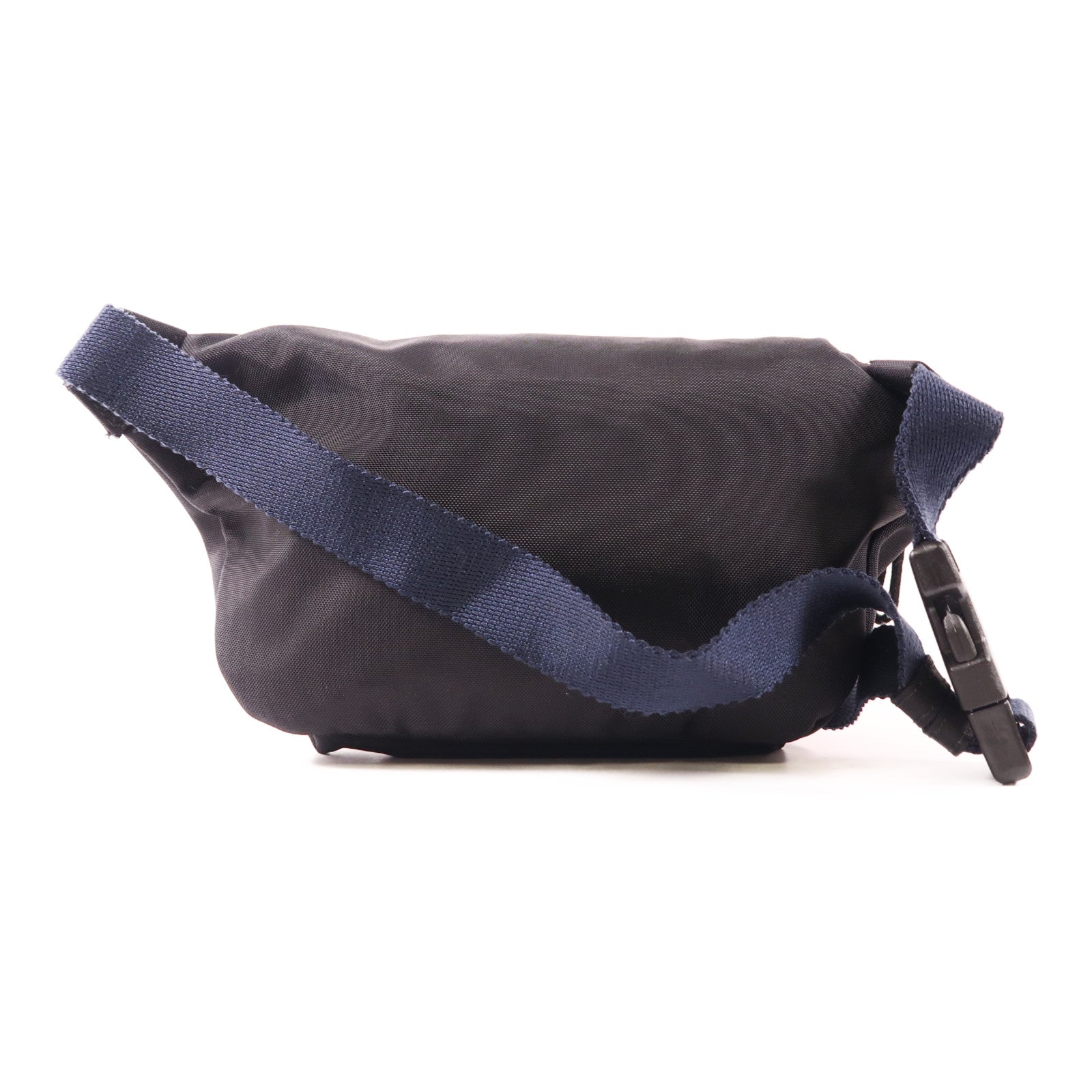 BALENCIAGA 尼龍Belt Bag銀扣腰包