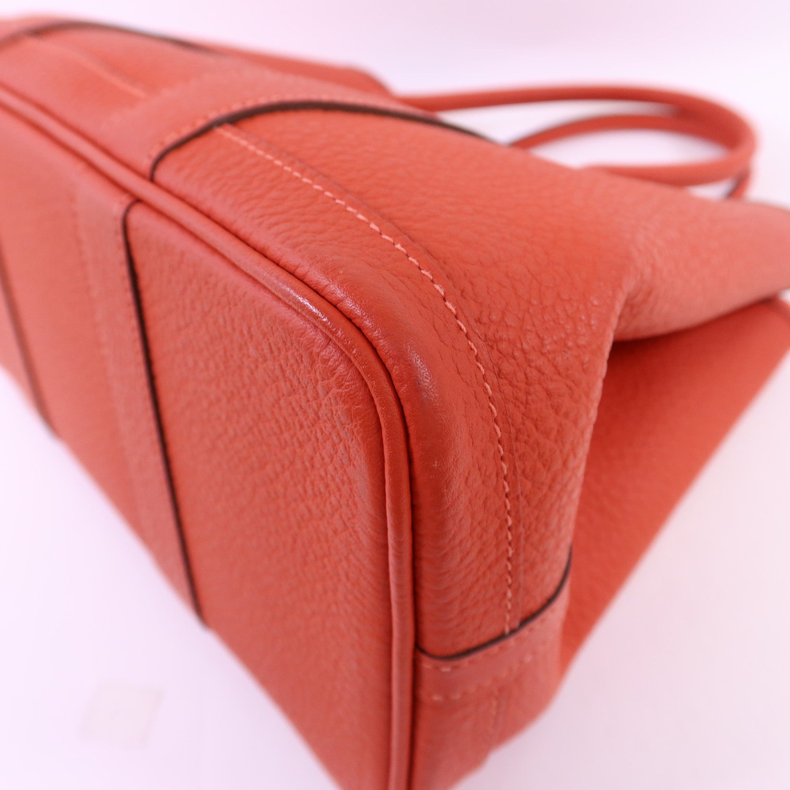 HERMES Negonda皮革Garden Party TPM銀扣手挽袋