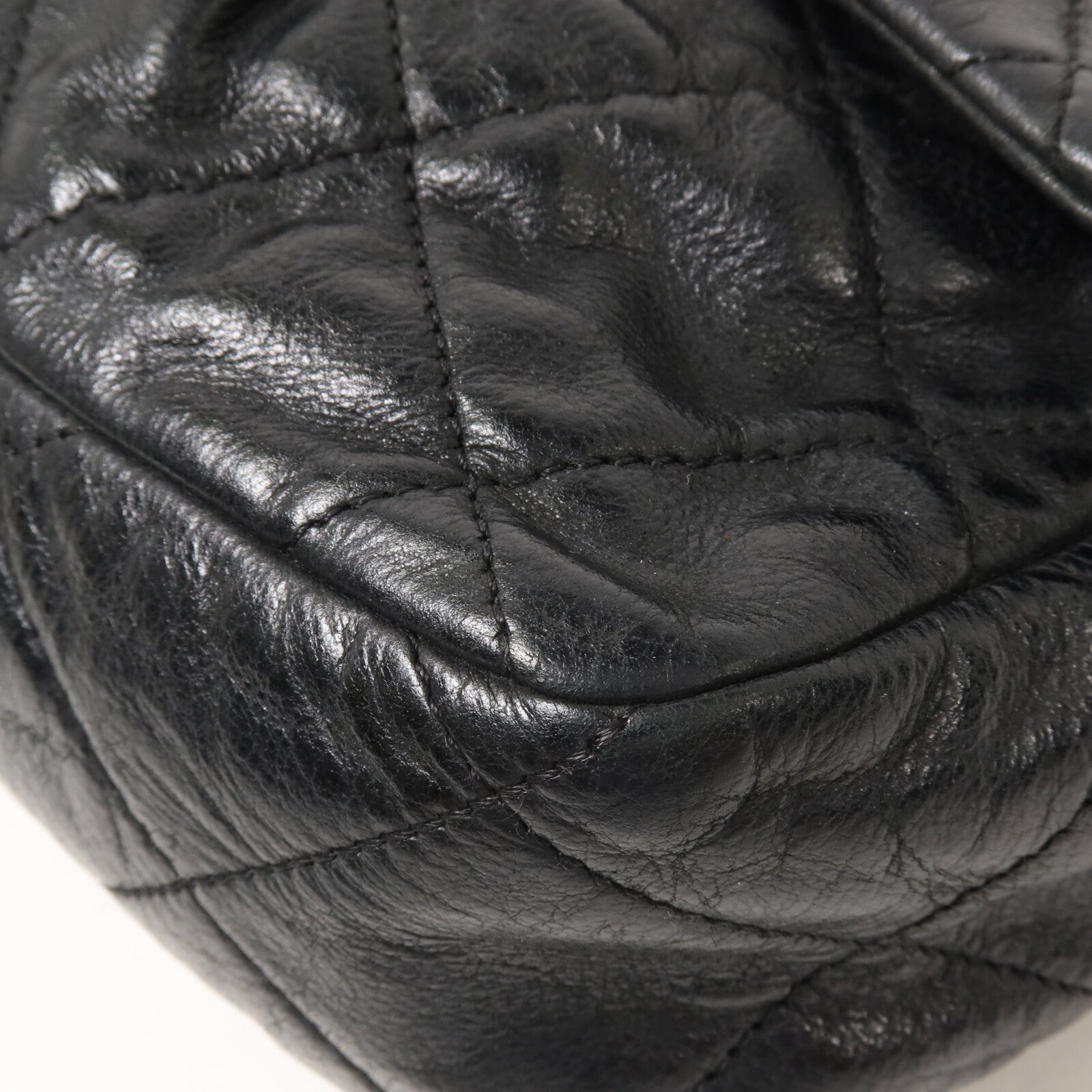 CHANEL 牛皮皮革Chain Shoulder鏈帶肩背袋