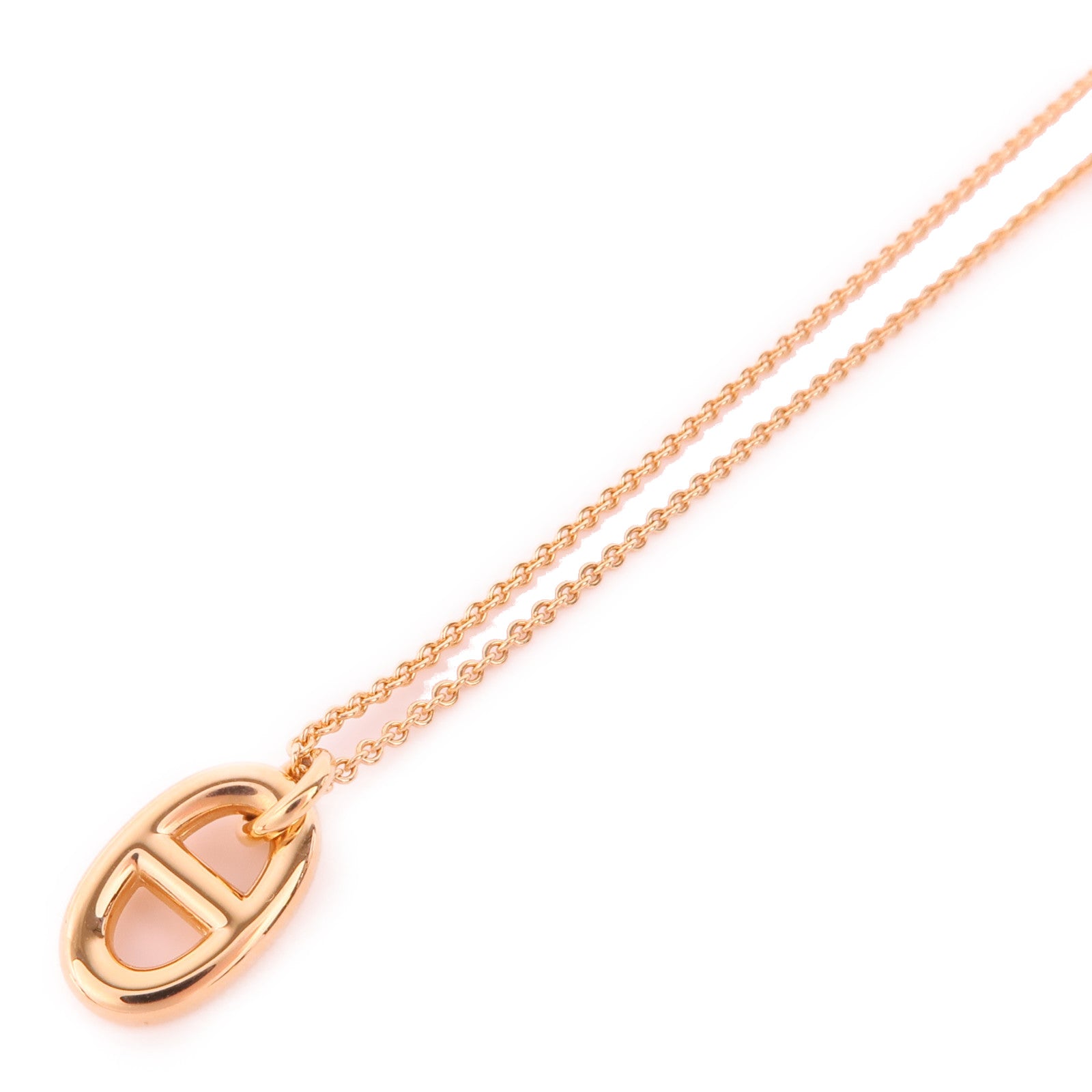 HERMES 18K玫瑰金Farandole Pendant項鍊