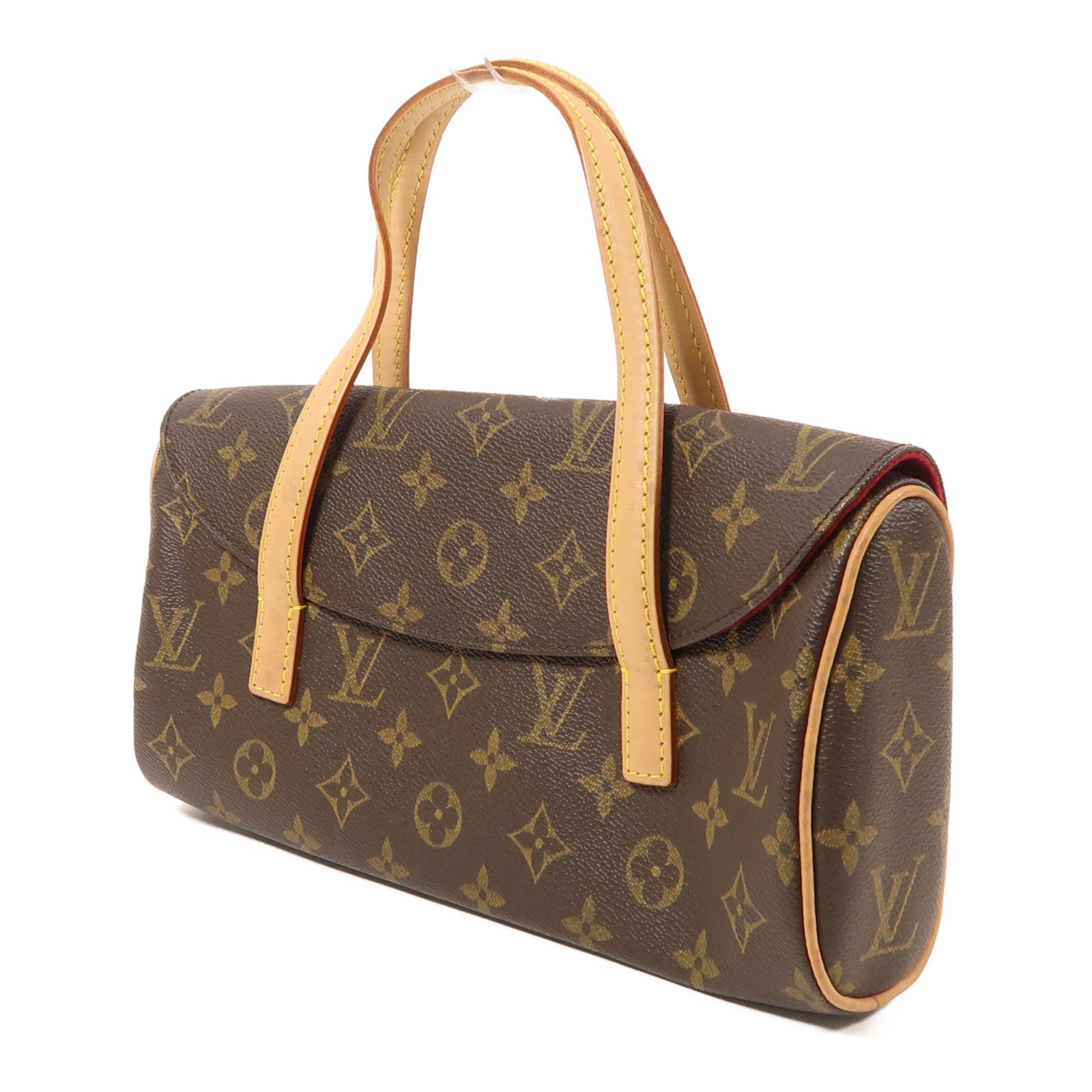 LOUIS VUITTON Monogram Sonatine金扣手挽袋