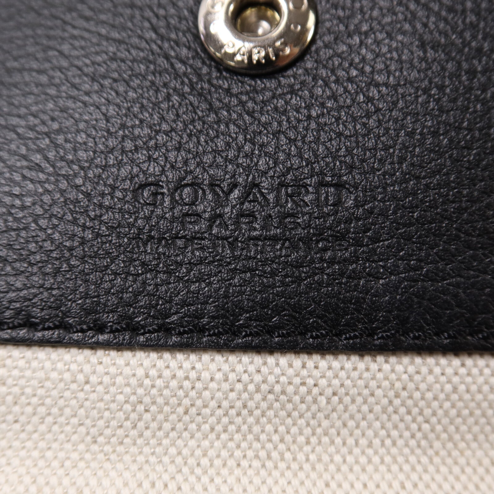 GOYARD 塗層帆布Saint Louis PM銀扣手挽袋