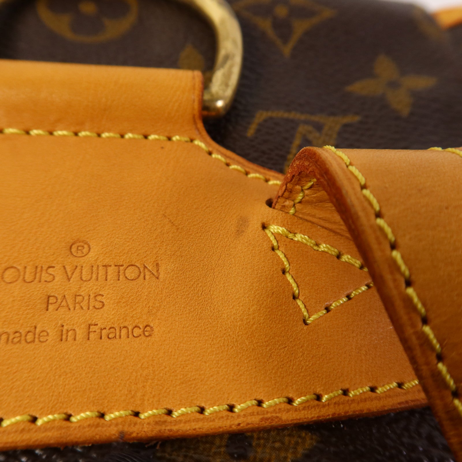 LOUIS VUITTON Monogram Montsouris MM Backpack金扣背包