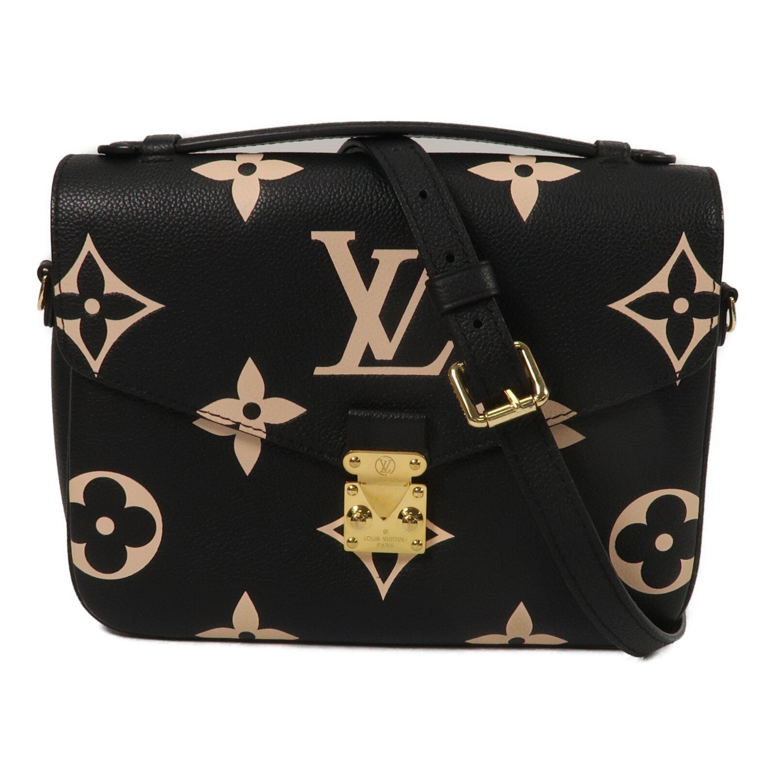 LOUIS VUITTON Monogram Empreinte Pochette Metis手挽肩背兩用袋