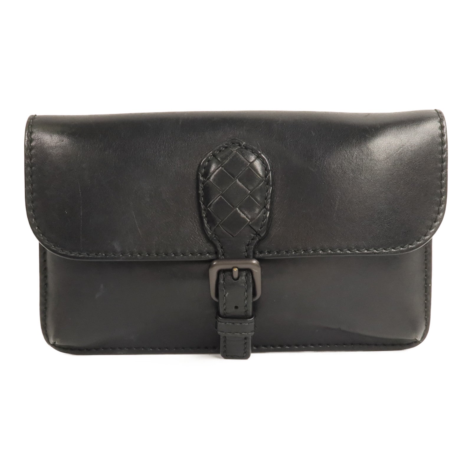 BOTTEGA VENETA 牛皮皮革Clutch手拿包